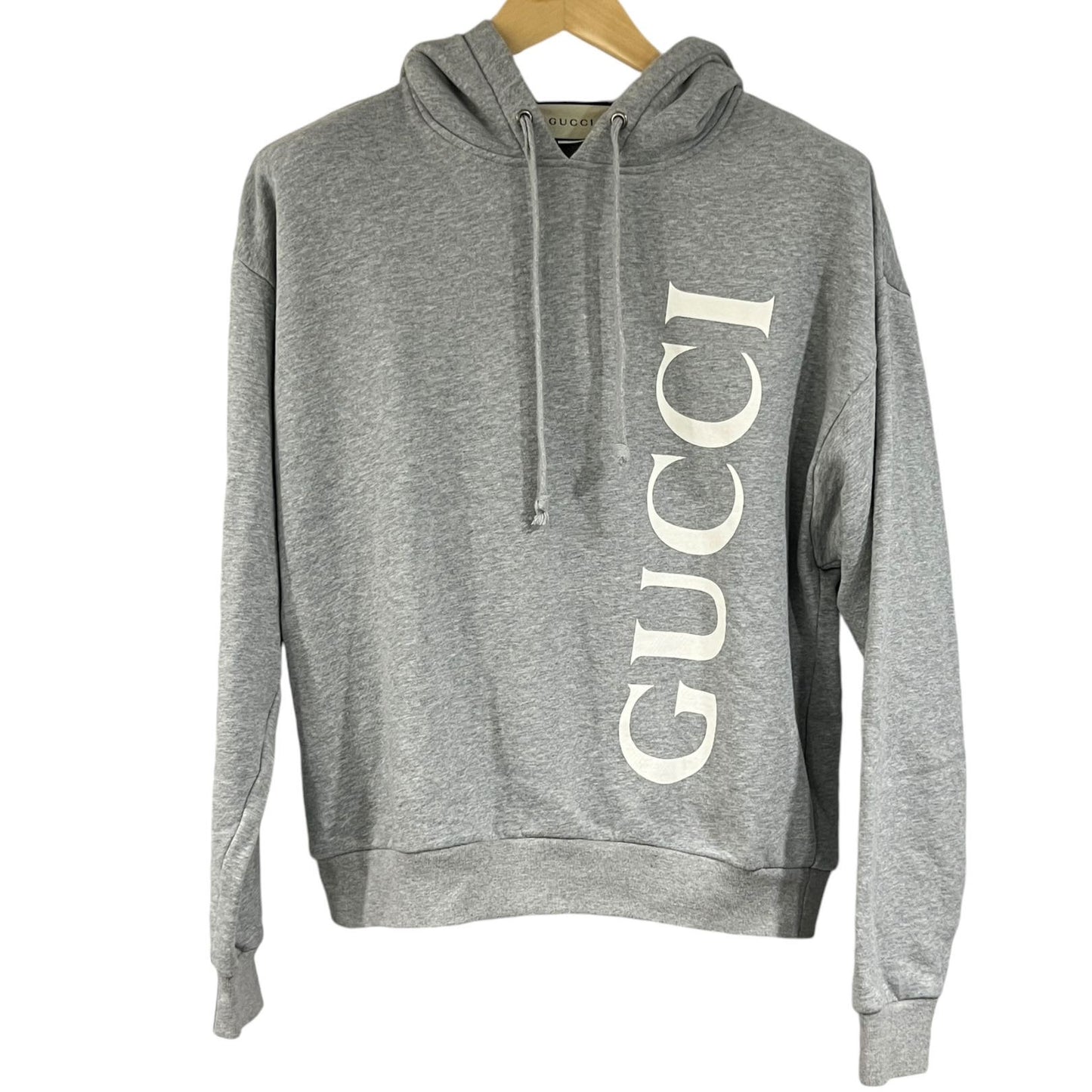 GUCCI FELPA CON CAPPUCCIO CON LOGO TG S