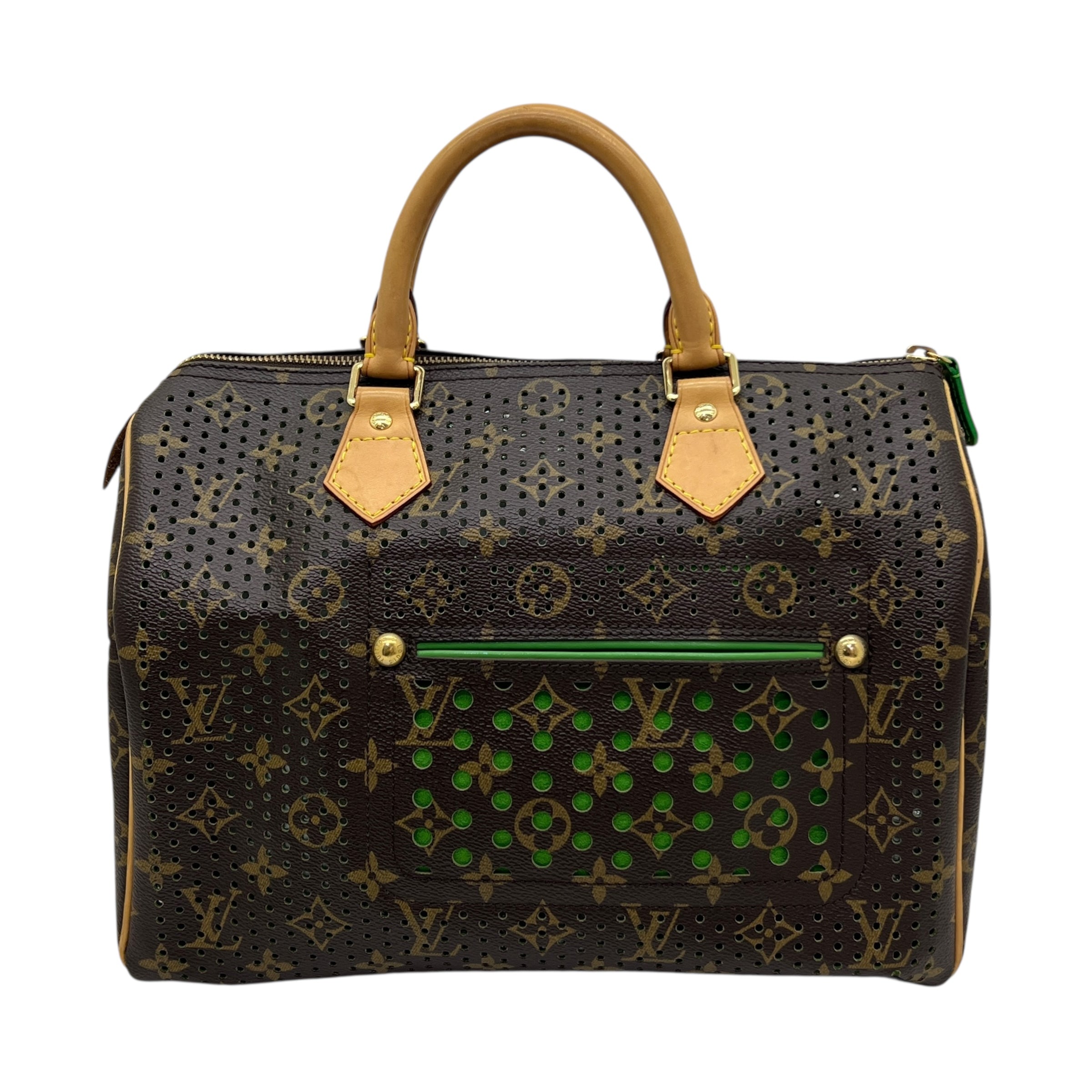 LOUIS VUITTON SPEEDY 30 TRAFORATA LIMITED EDITION