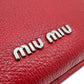 MIU MIU MADRAS BORSA A TRACOLLA IN PELLE