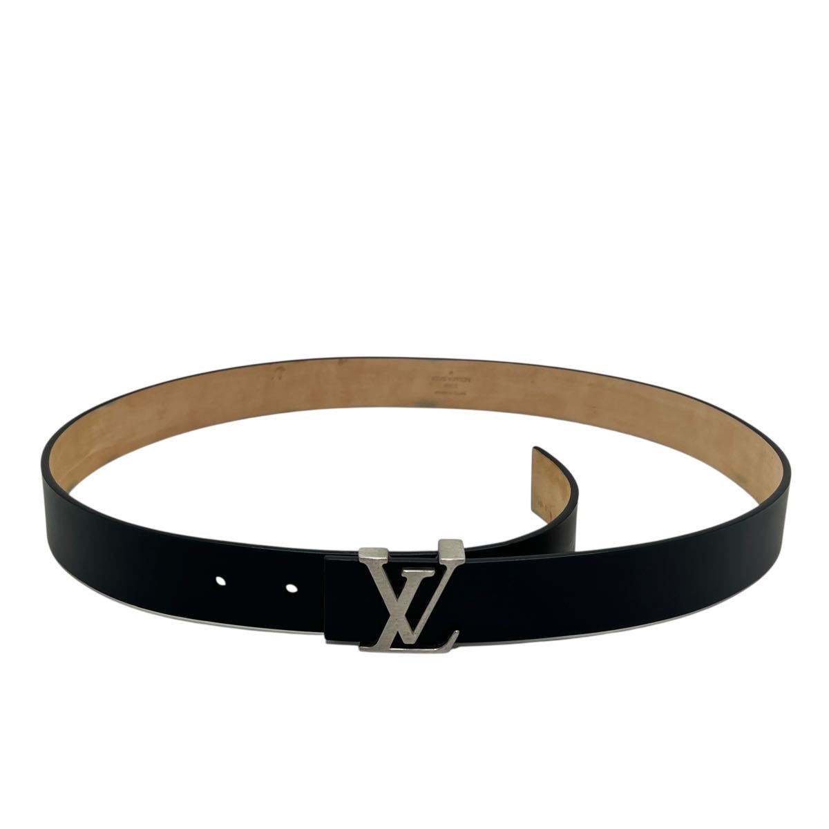 LOUIS VUITTON CINTURA INITIALES IN PELLE TG 90