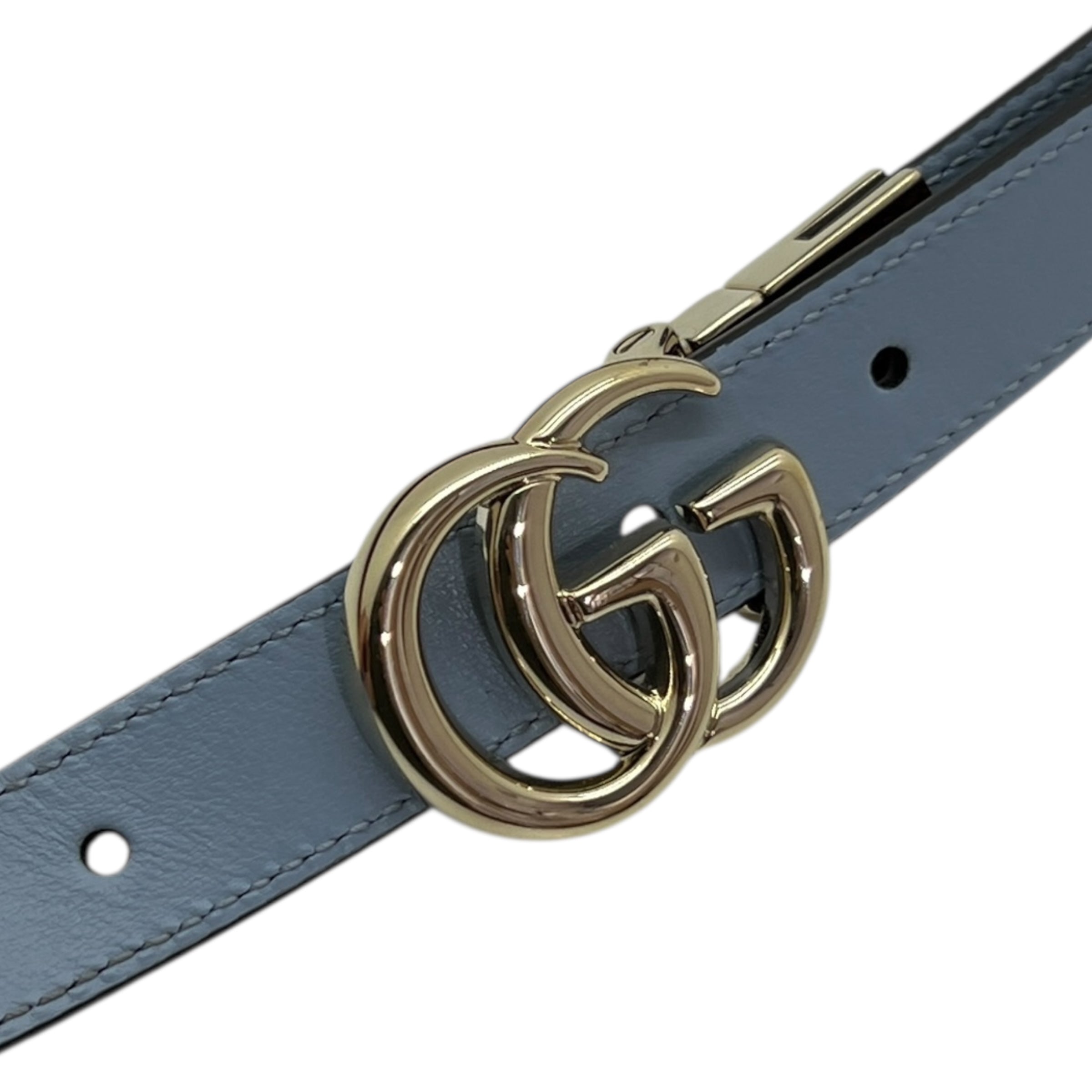 Cintura sottile reversibile GG Marmont taglia 70