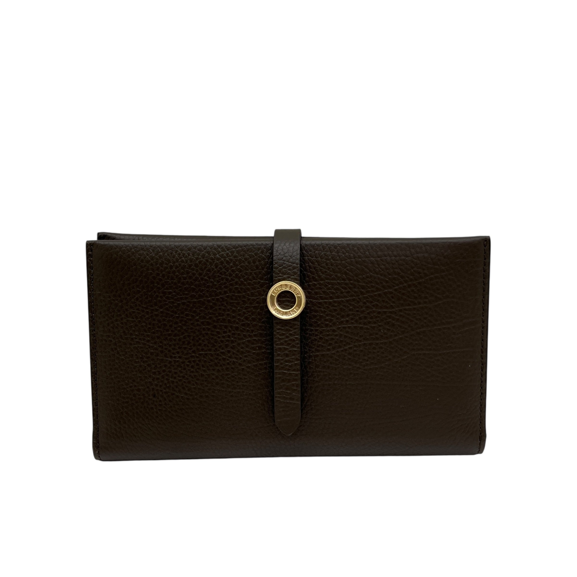 Portafoglio lungo in pelle