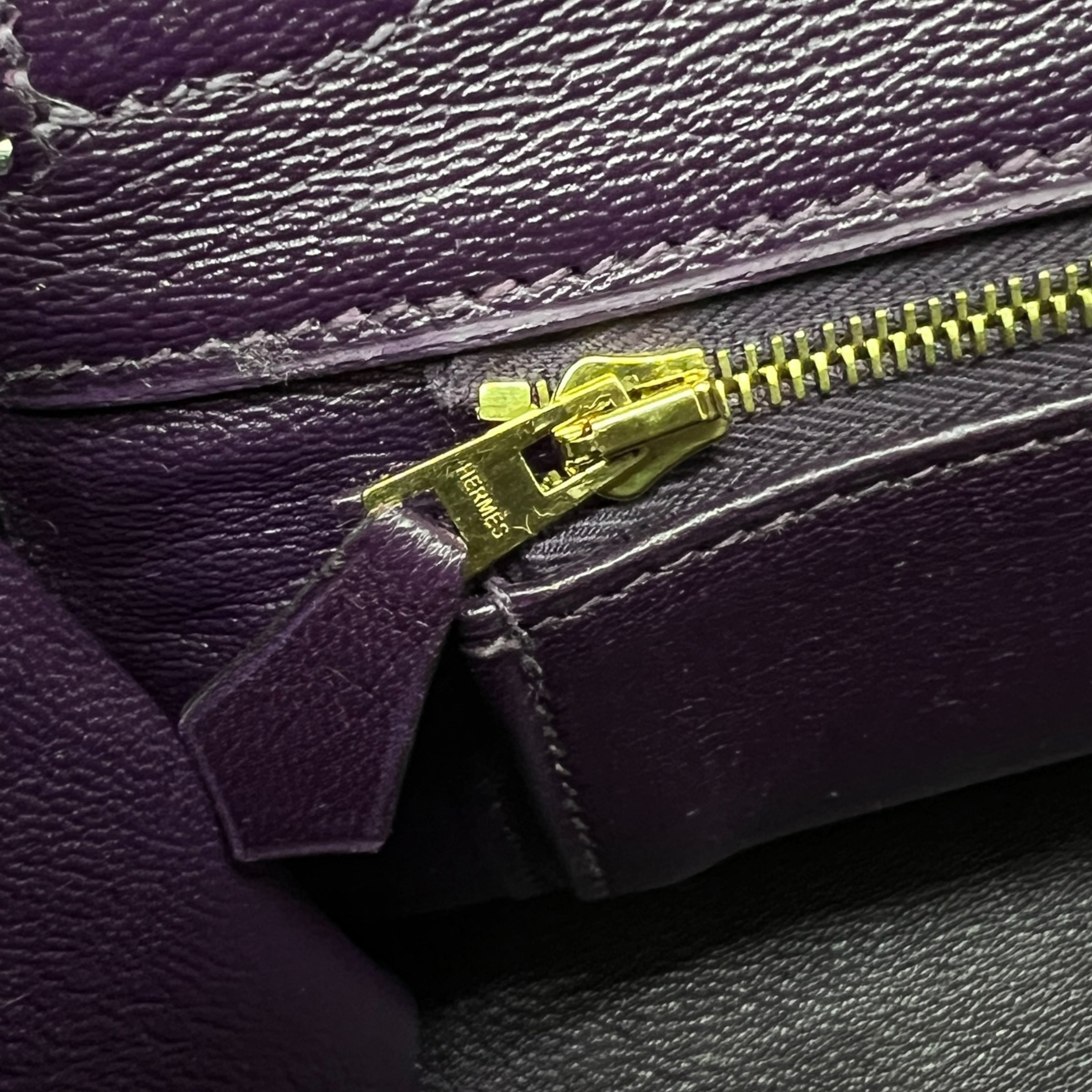 Birkin 25 Niloticus Aubergine (2014)