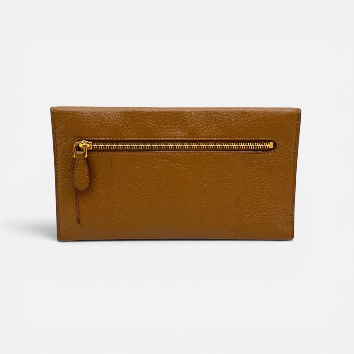 Pochette a busta in pelle
