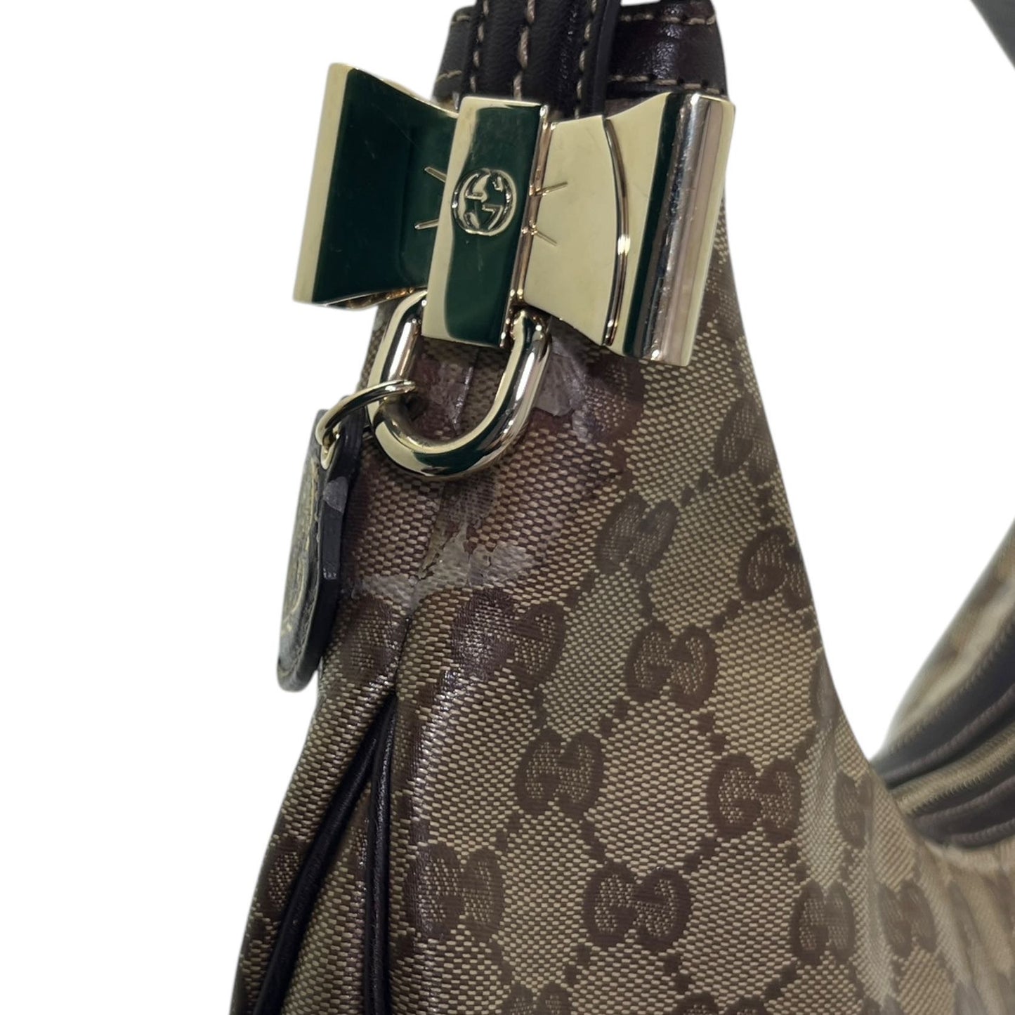 GUCCI BORSA A SPALLA IN TELA GG CRYSTAL