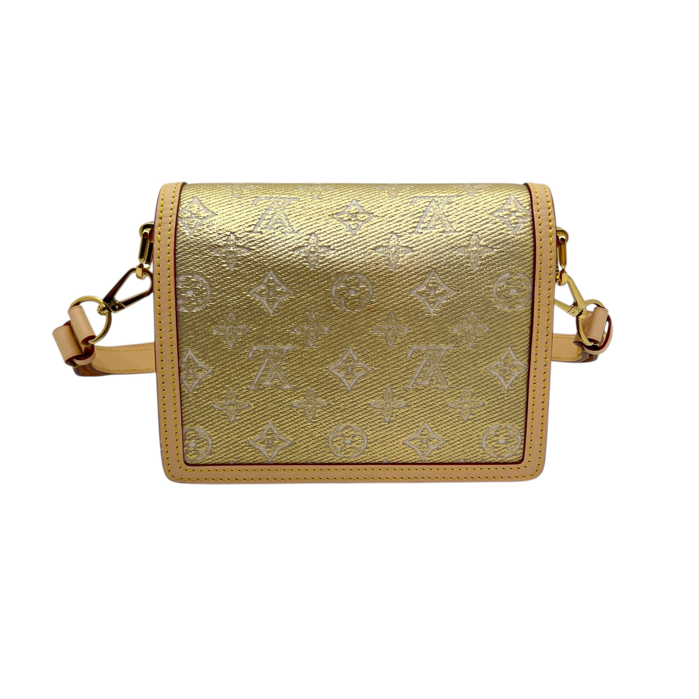 Dauphine Mini metallic gold