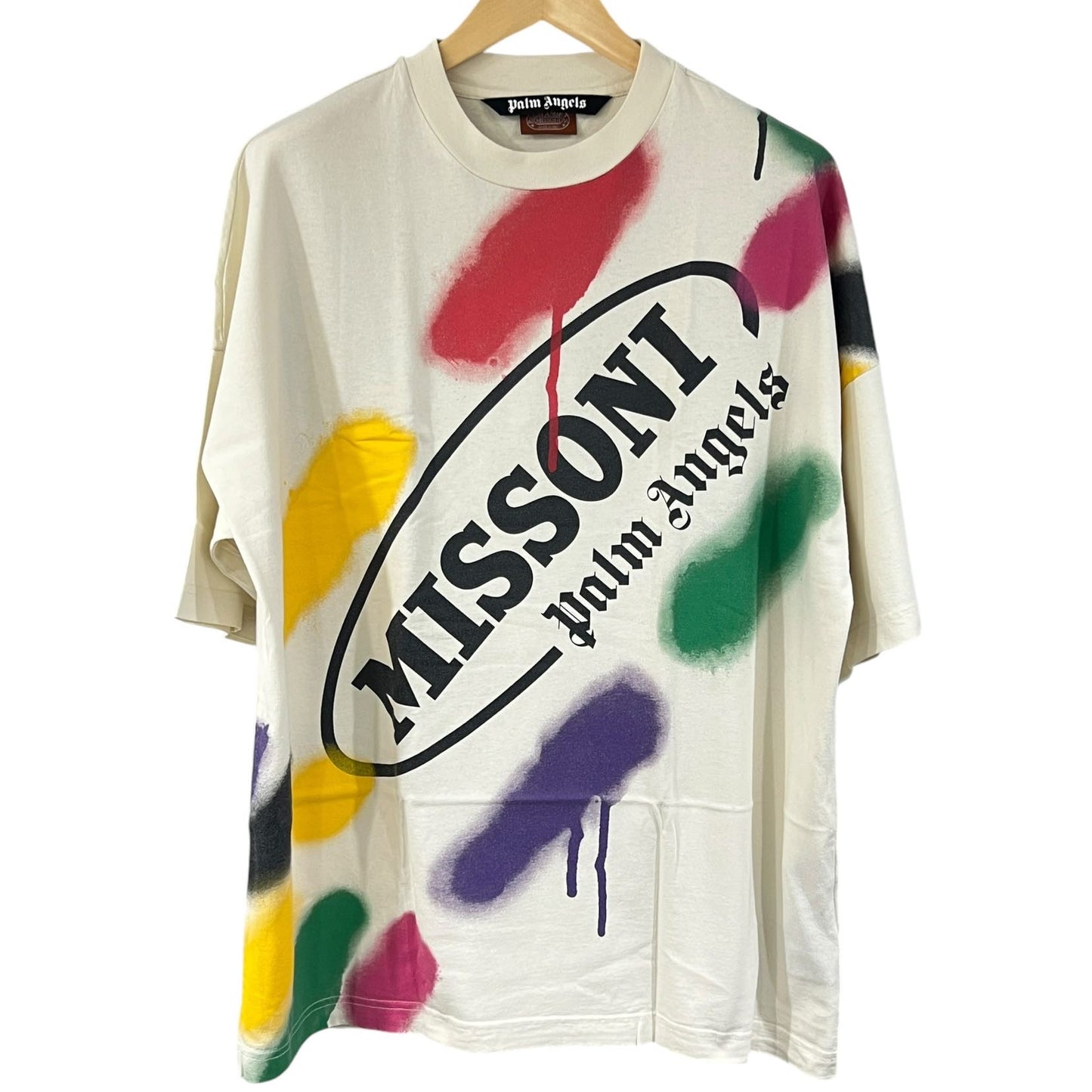 PALM ANGELS X MISSONI T-SHIRT TG M (VESTE XL)