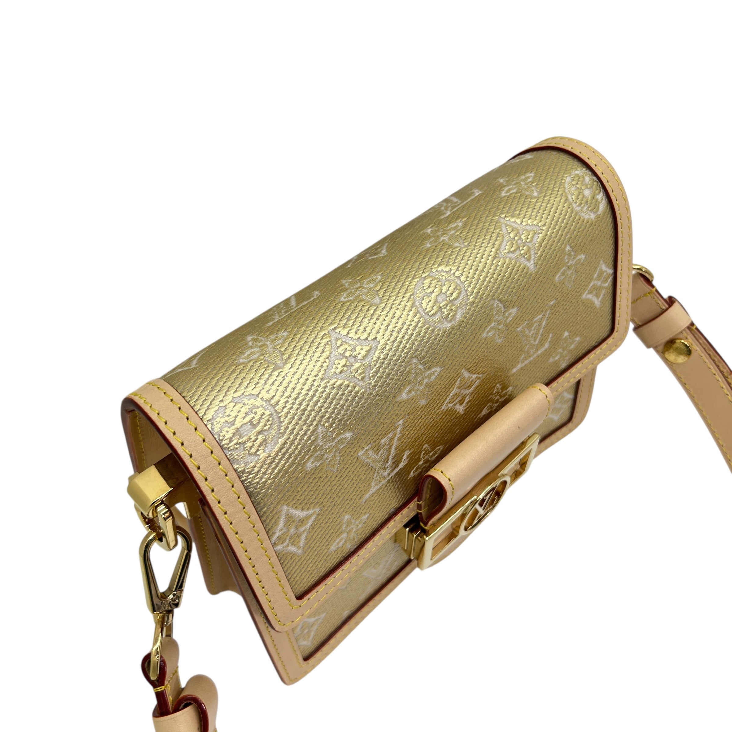 Dauphine Mini metallic gold