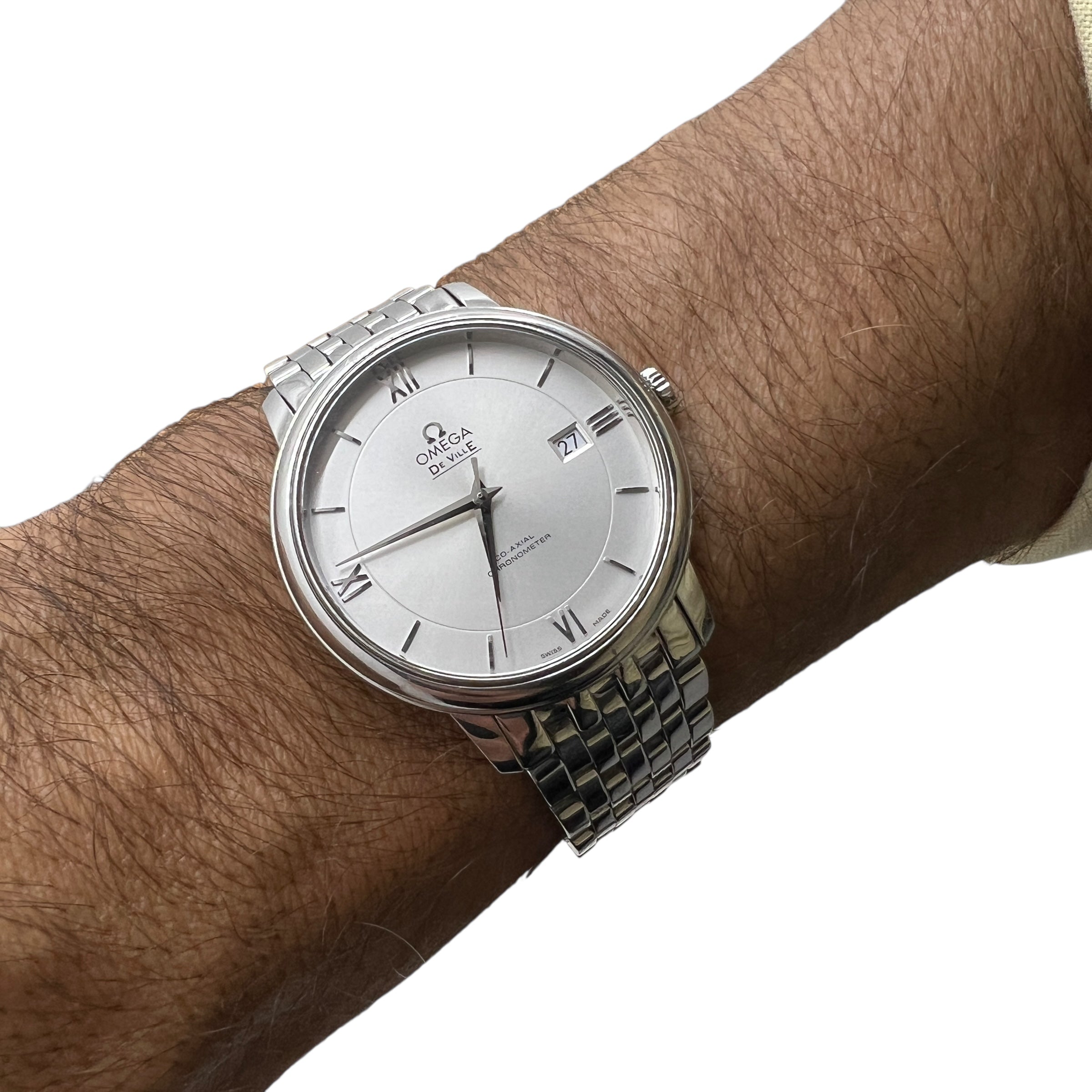 De Ville Prestige con bracciale in acciaio
