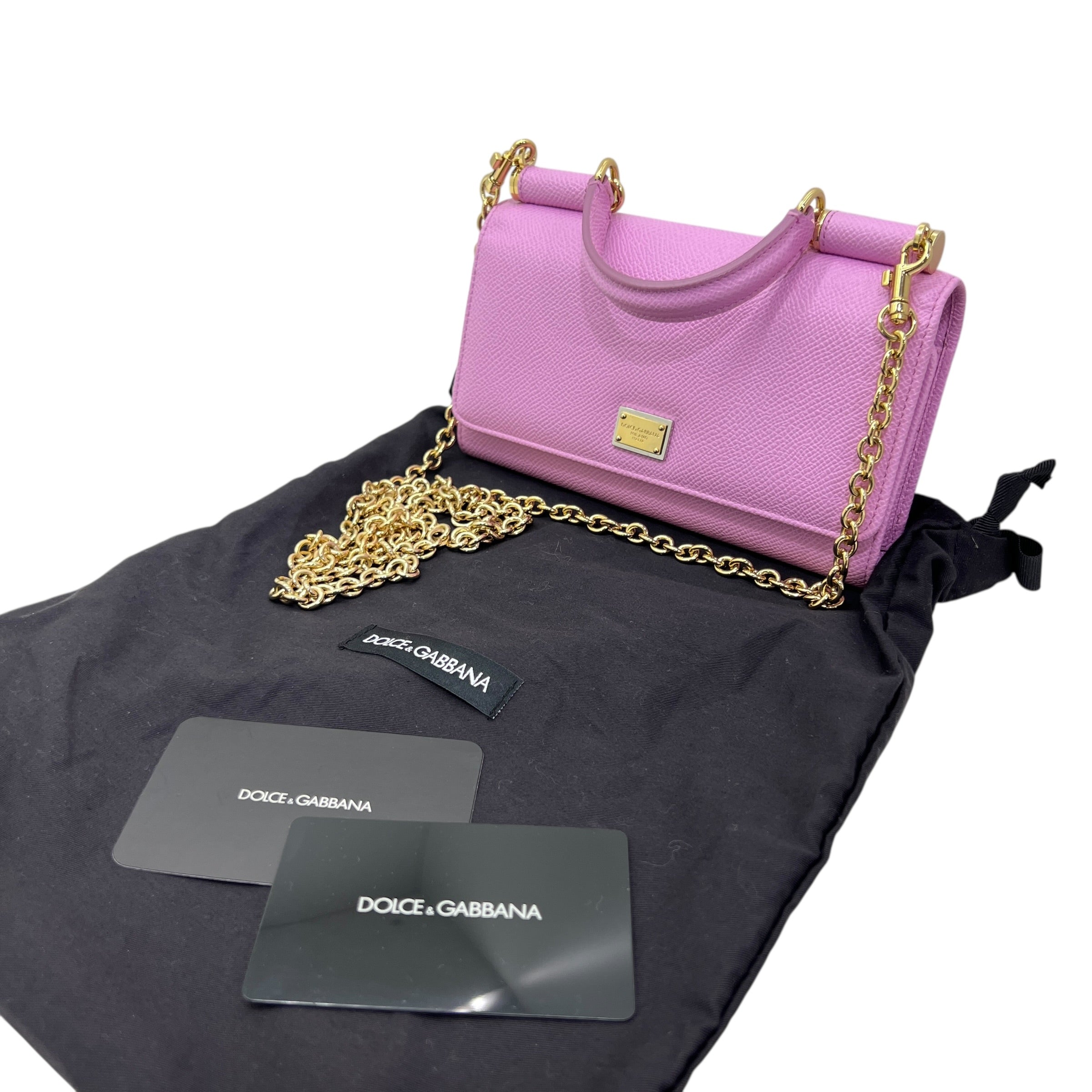 Sicily Phone Bag woc in pelle Dauphine