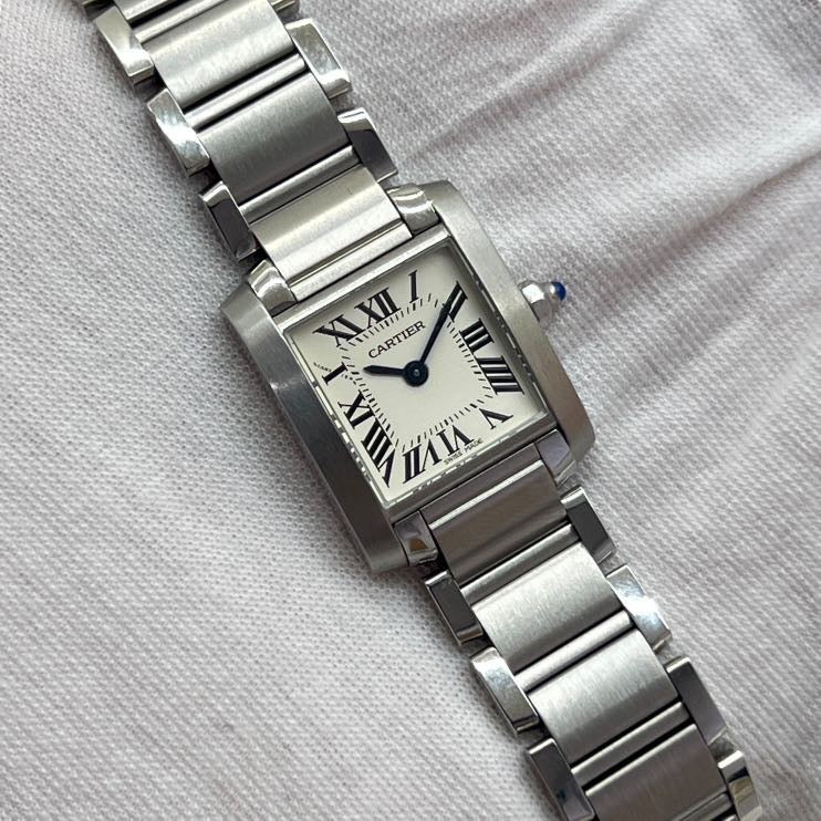 CARTIER TANK FRANCAISE REF. 2384 QUARZO