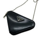 PRADA MINI POUCH TRIANGOLO CON CATENELLA