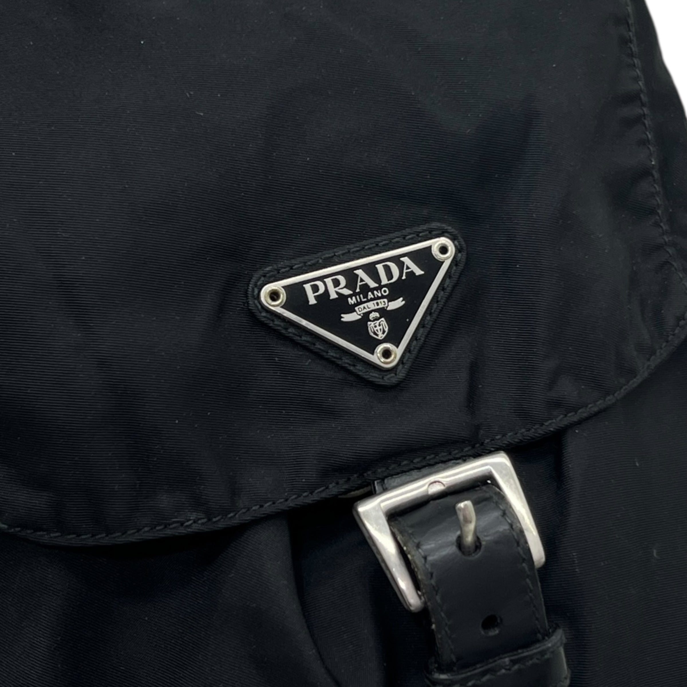 Zaino piccolo vintage in Re-Nylon