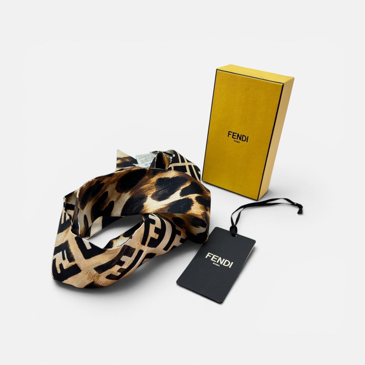 Wrappy Bandeau in seta