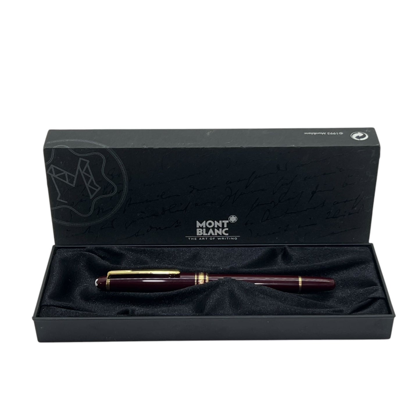 MONTBLANC MEISTERSTUCK PENNA ROLLER BORDEAUX