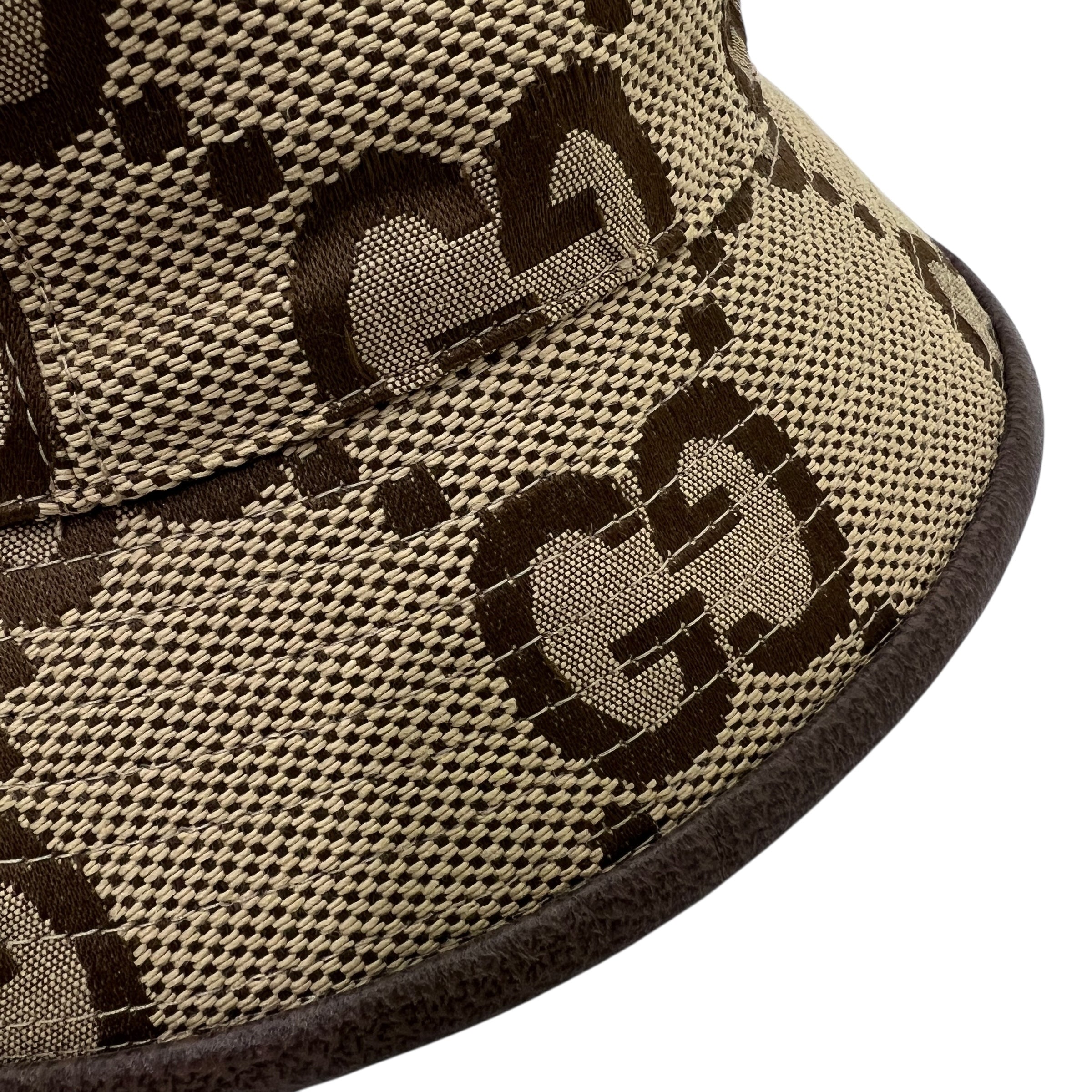 GUCCI CLOCHE FEDORA JUMBO GG TG XXL