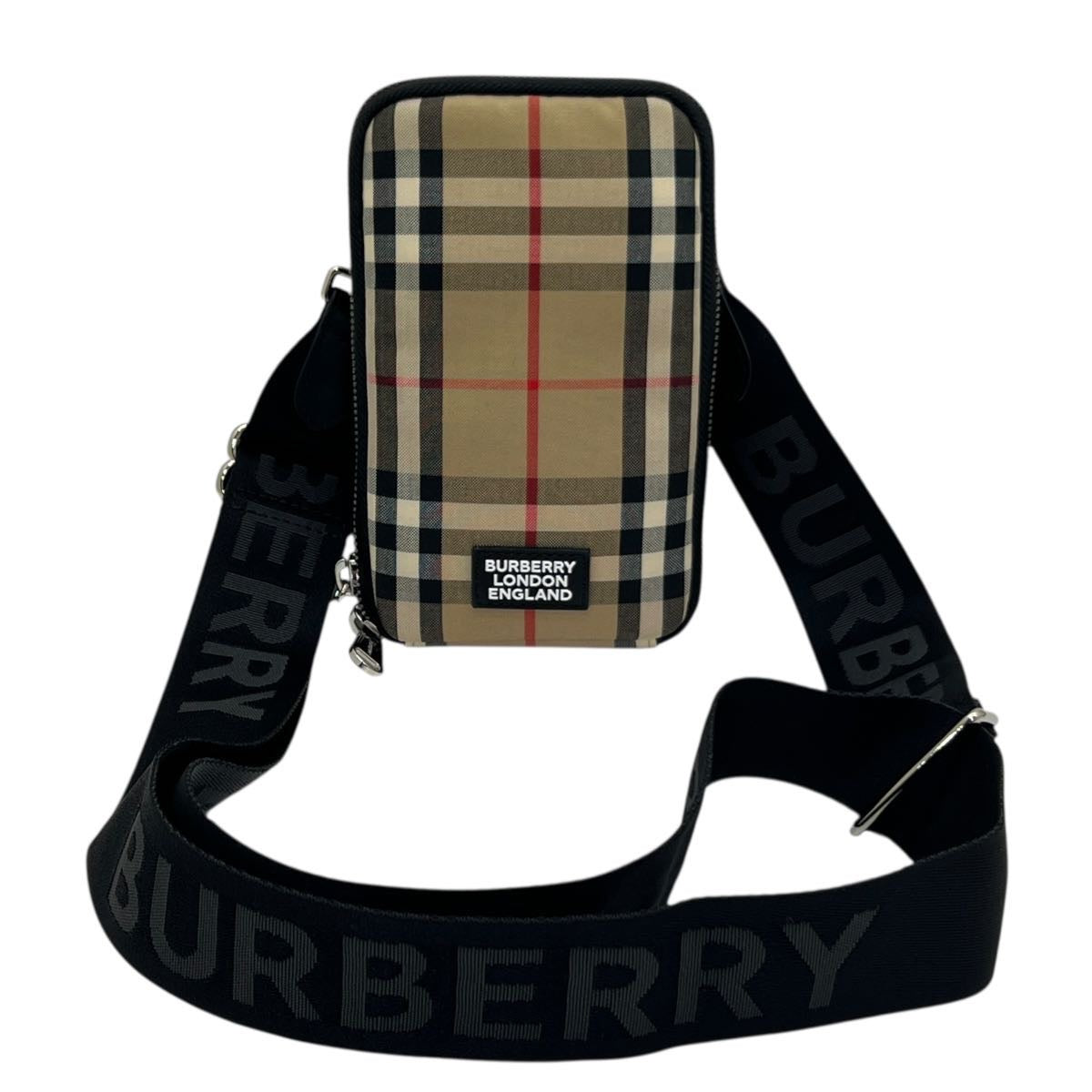 BURBERRY POUCH PER TELEFONO CON TRACOLLA