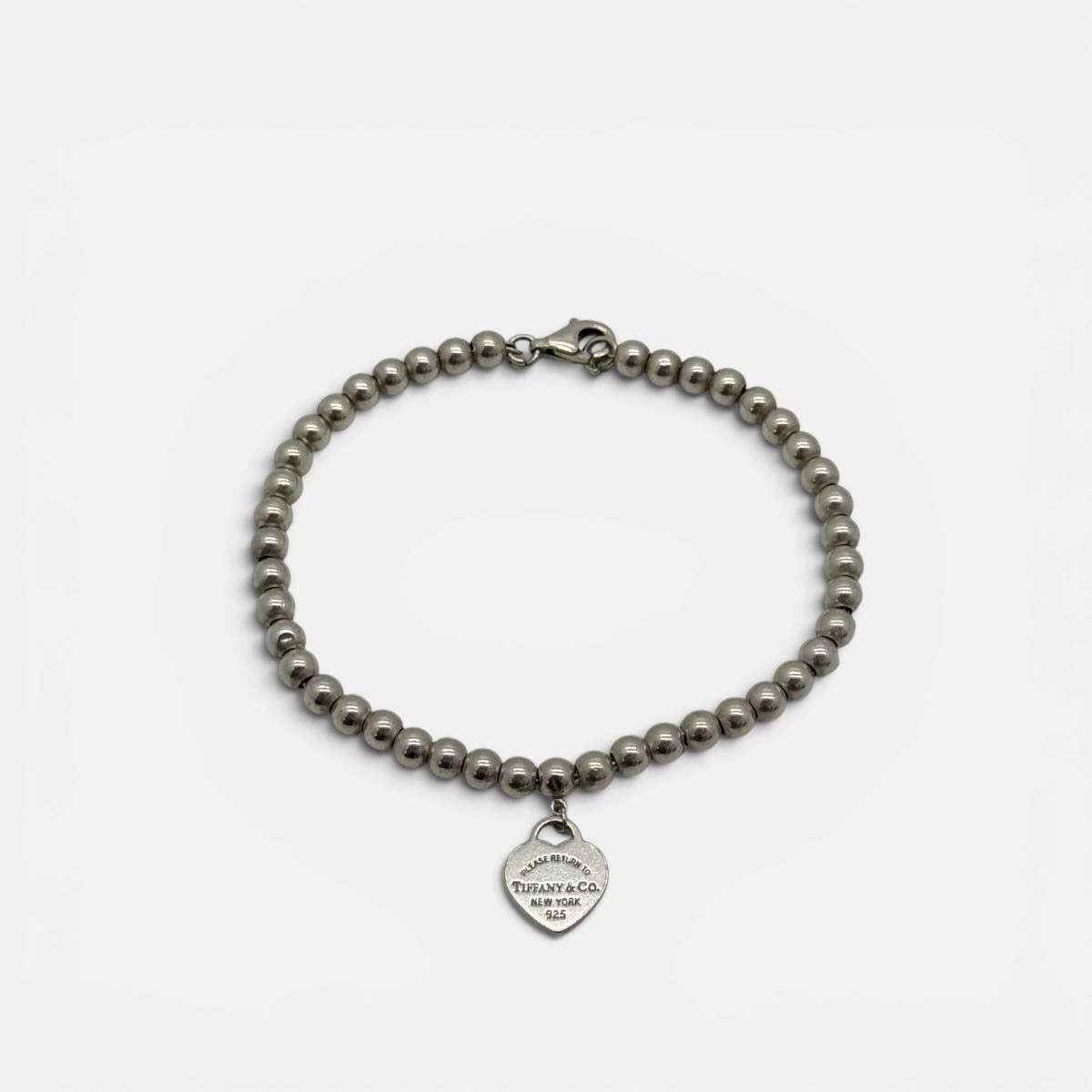 Bracciale Bead Heart Tag