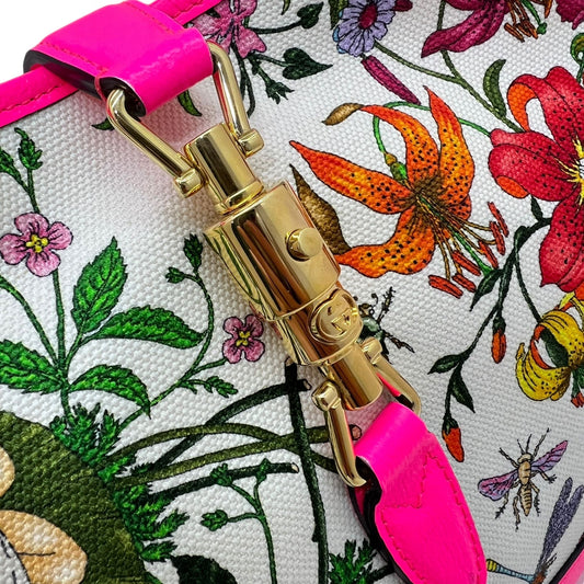 GUCCI JACKIE 1961 FLORA FLUO MISURA MEDIA