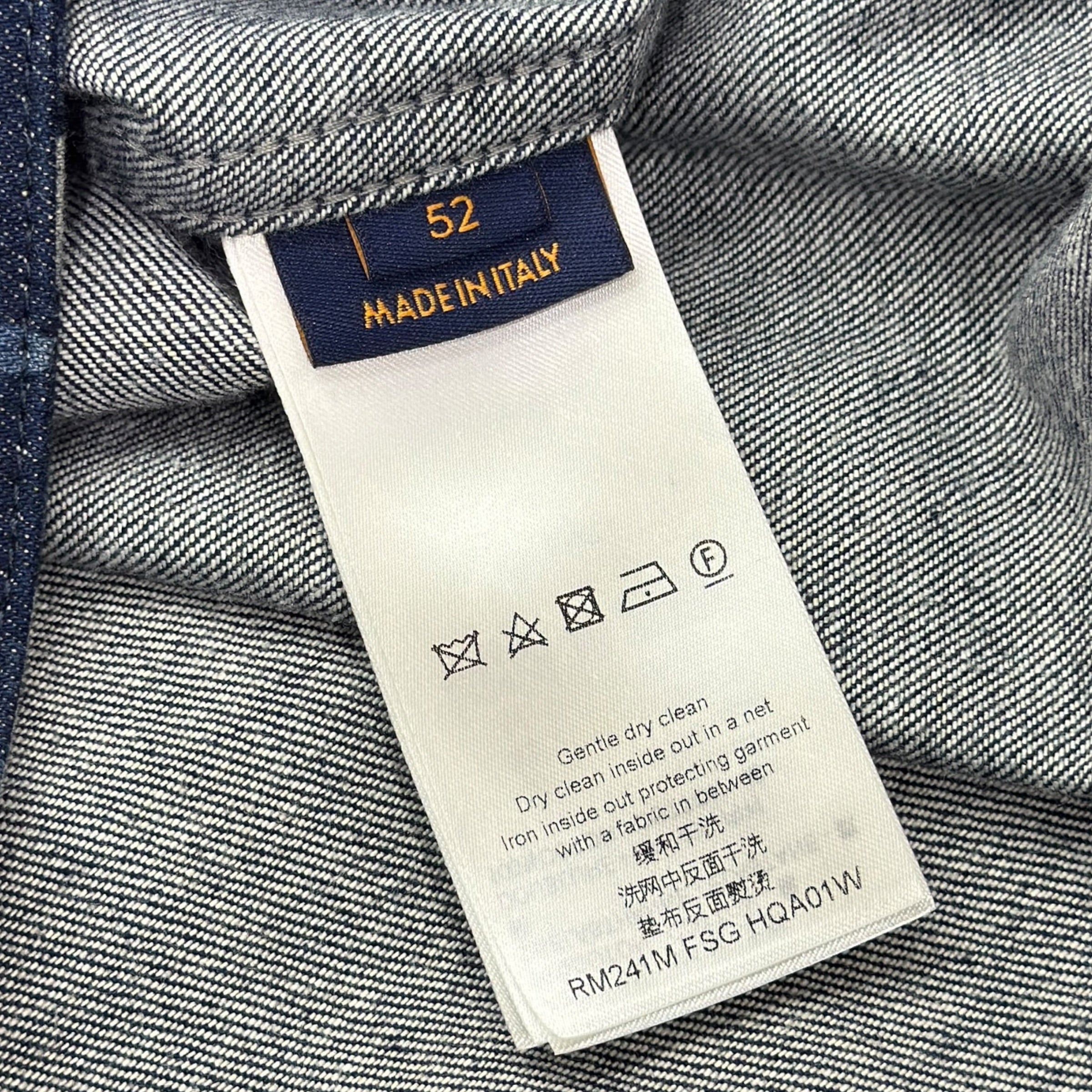 Giacca Floral Denim taglia 52