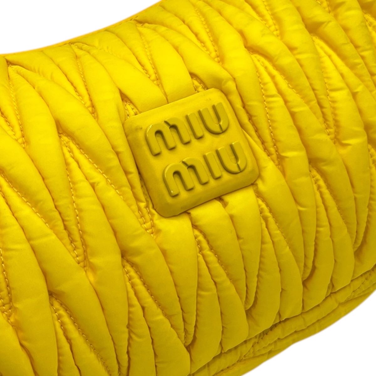 MIU MIU BORSA HOBO WANDER MATELASSÉ IN RE-NYLON