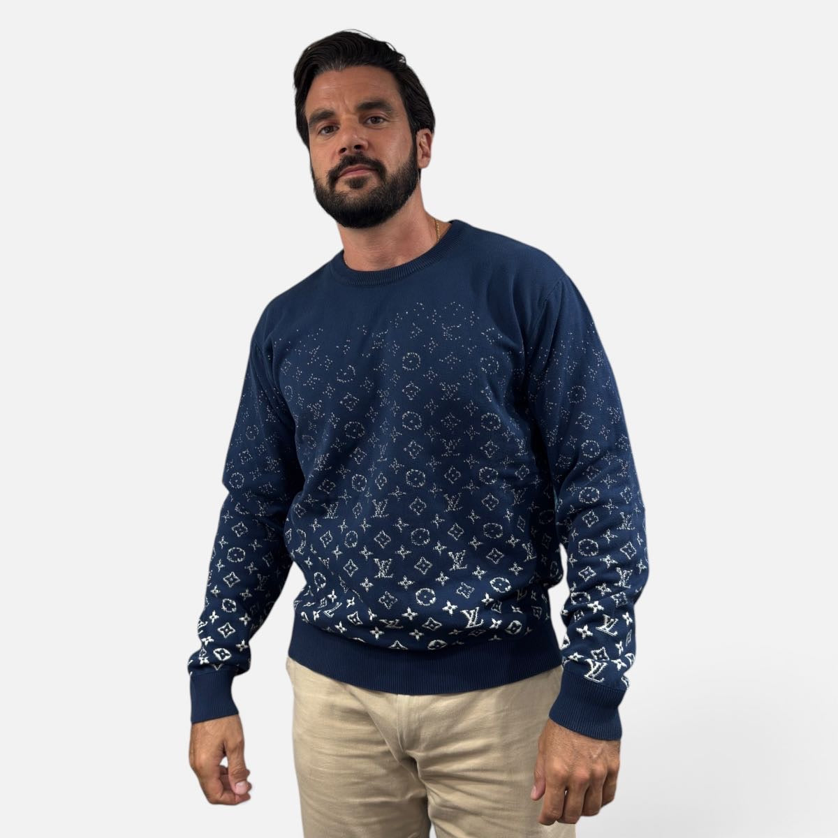 Maglione Gradient in cotone