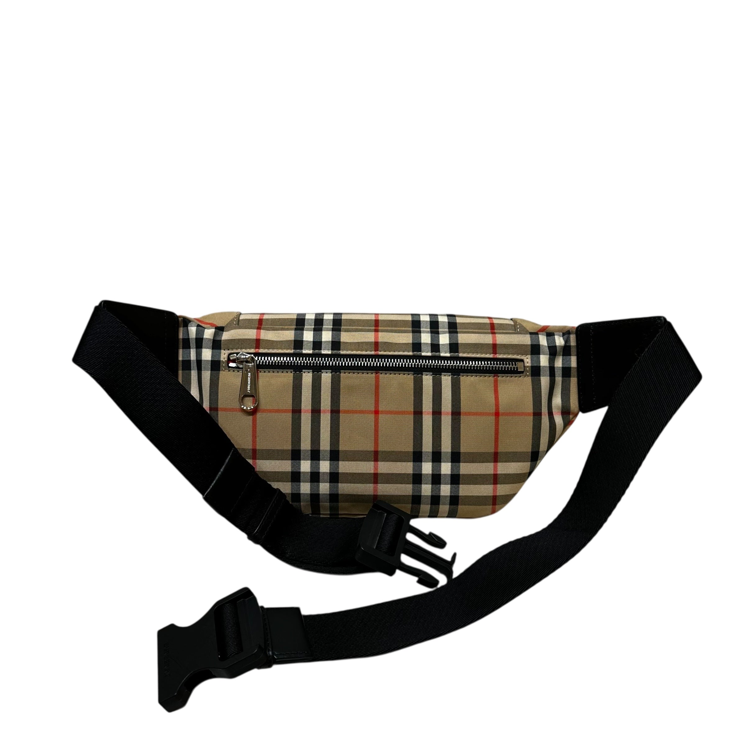 Burberry marsupio check in nylon