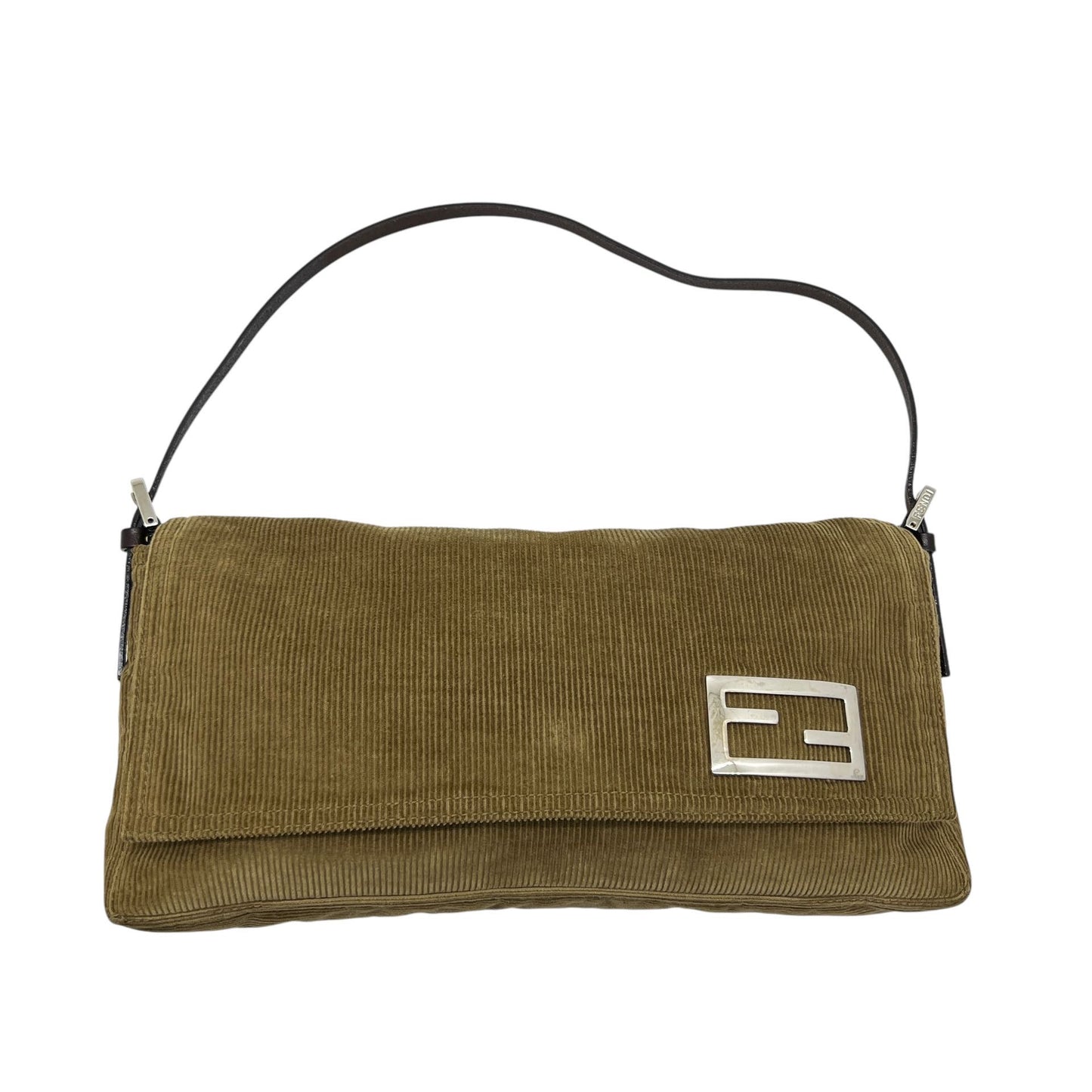 FENDI BAGUETTE IN VELLUTO A COSTE