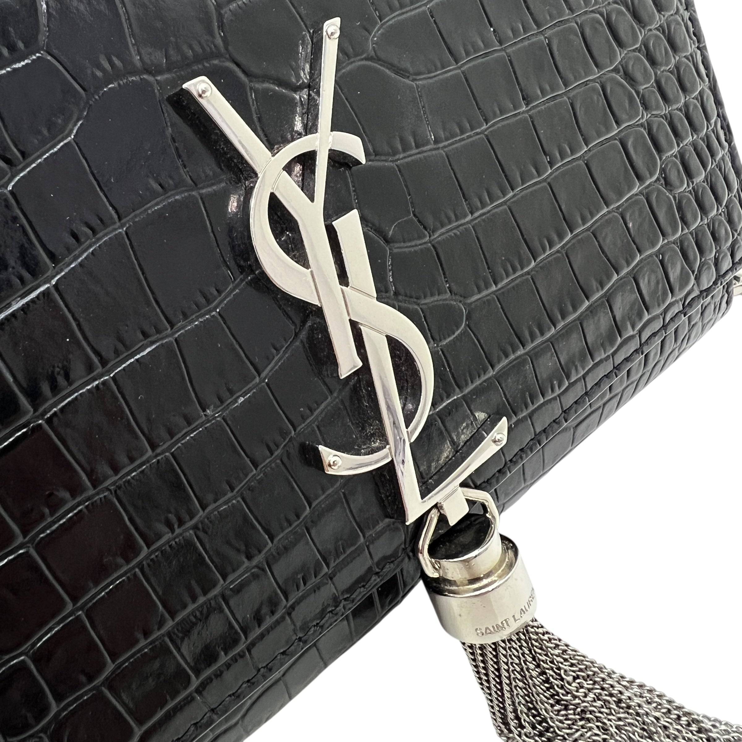 Kate small tassell stampa cocco con nappina