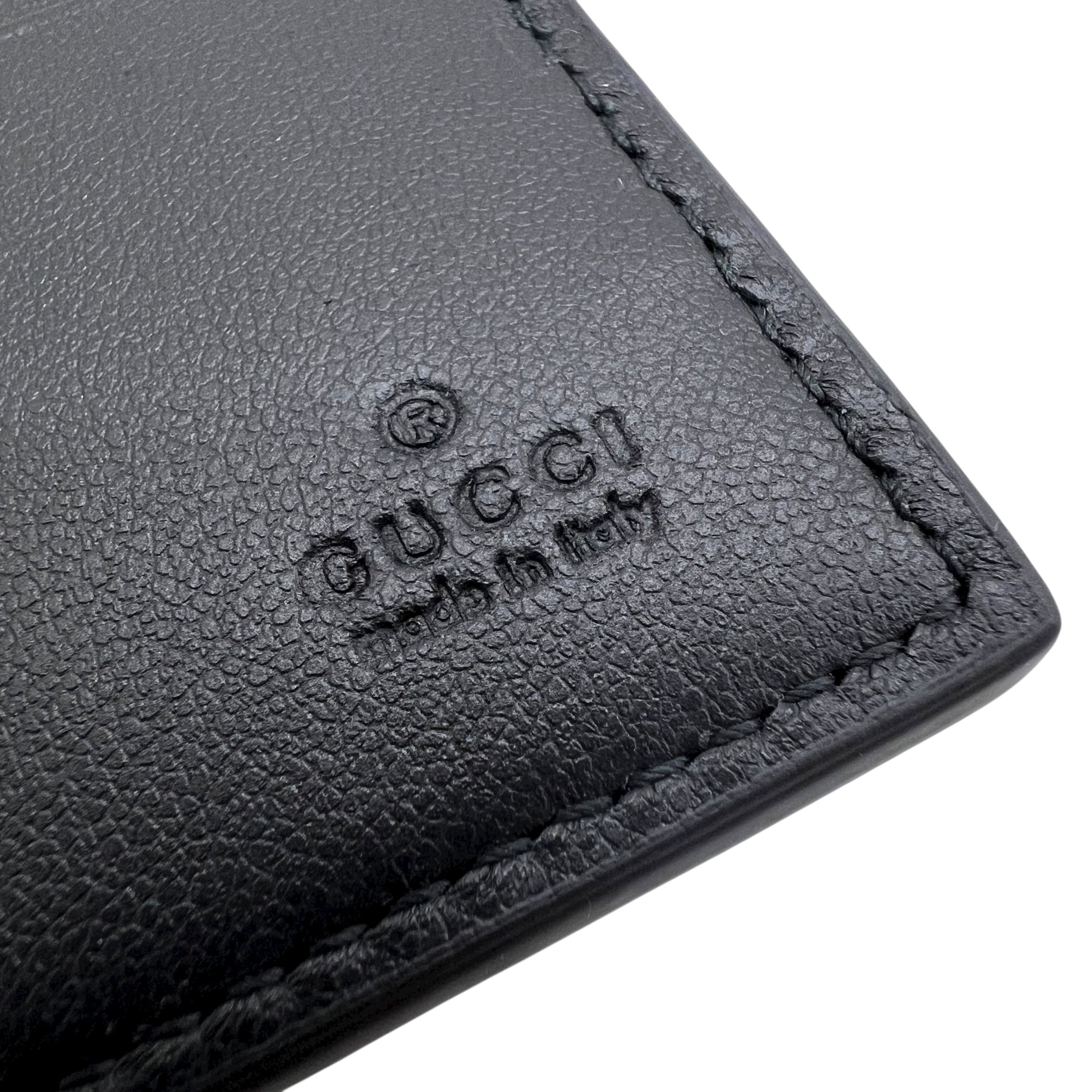 Portafoglio bi-fold GG Emblem
