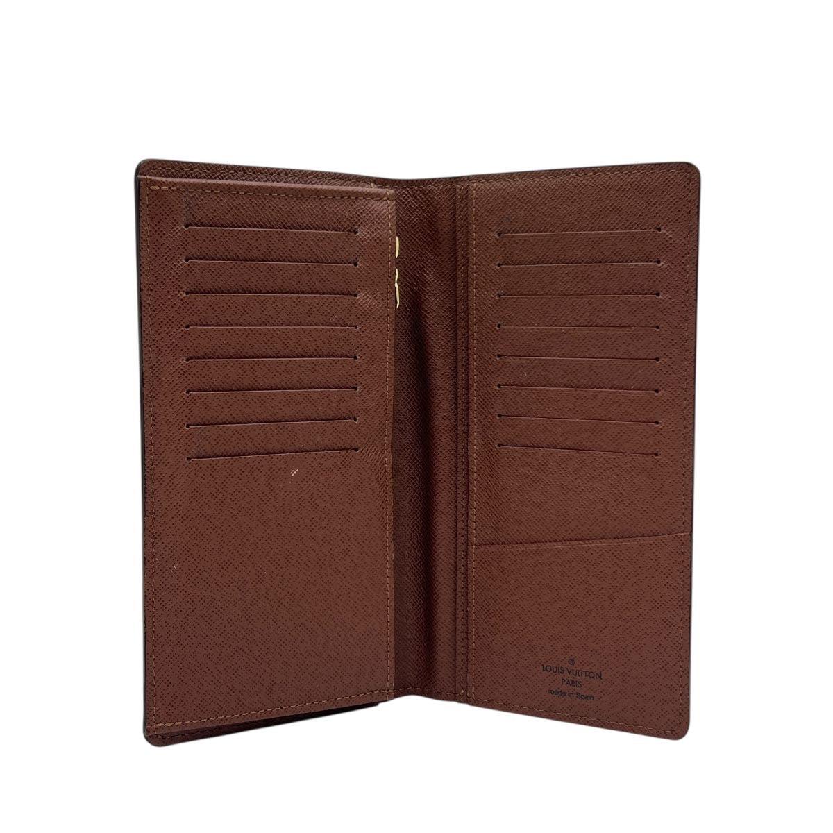 LOUIS VUITTON PORTAFOGLIO BRAZZA MONOGRAM