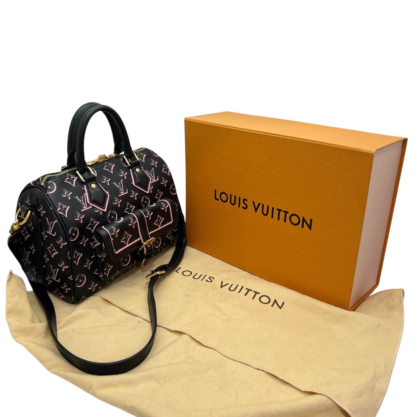 LOUIS VUITTON FALL FOR YOU SPEEDY 25 BANDOULIERE LIMITED ED.