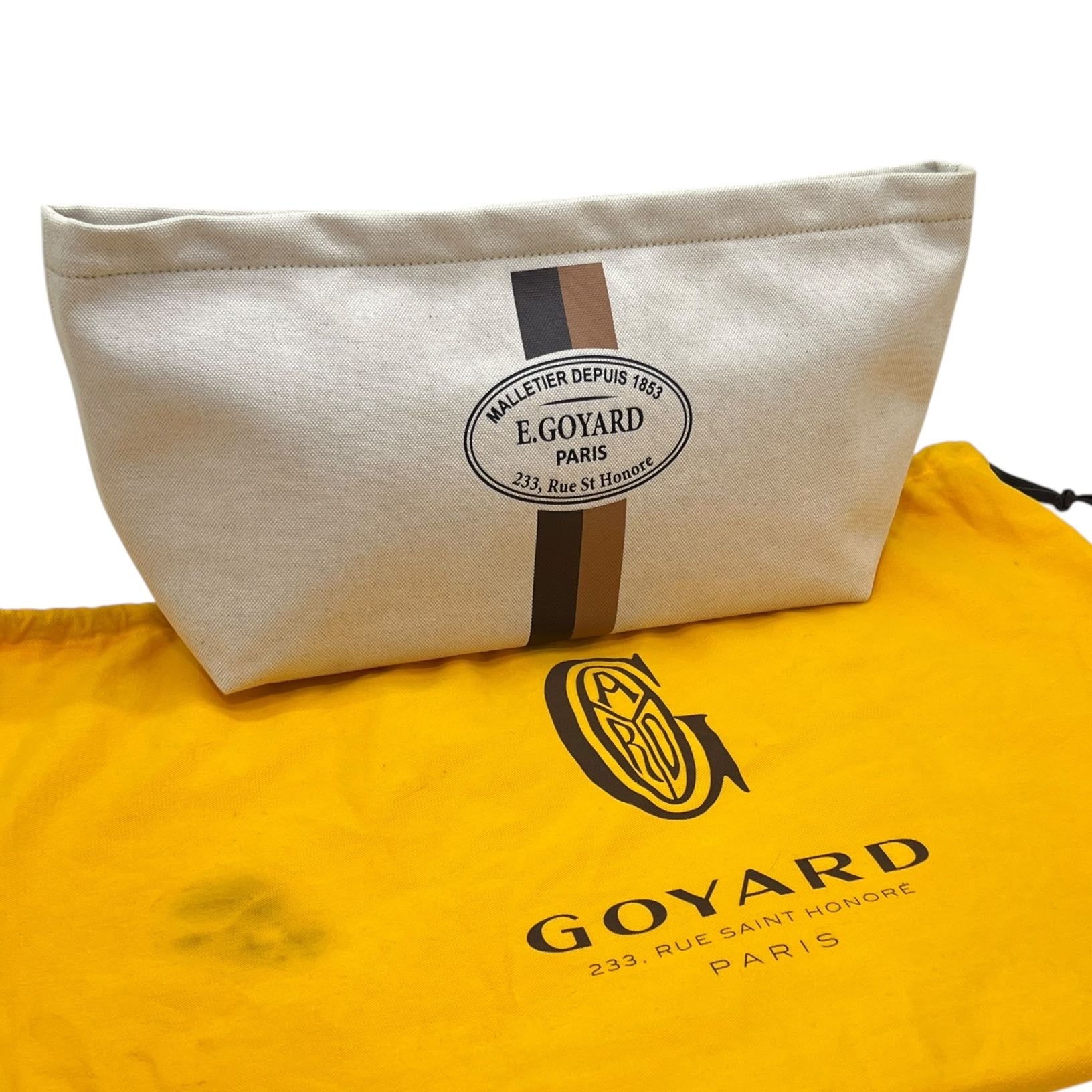 GOYARD PORTA NECESSAIRE IN TESSUTO