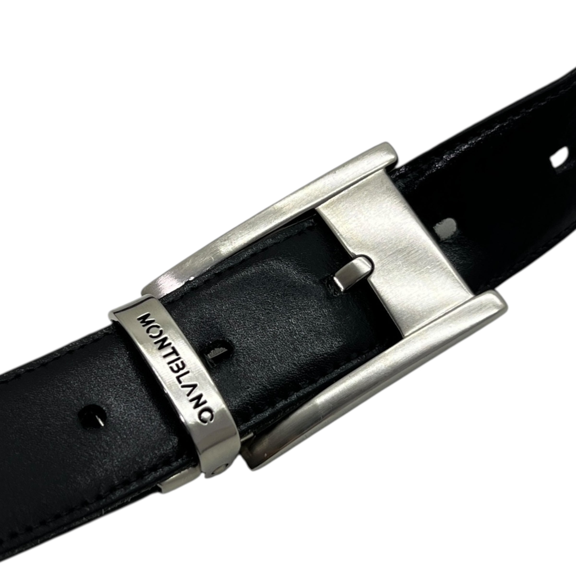 Cintura reversibile in pelle taglia 90