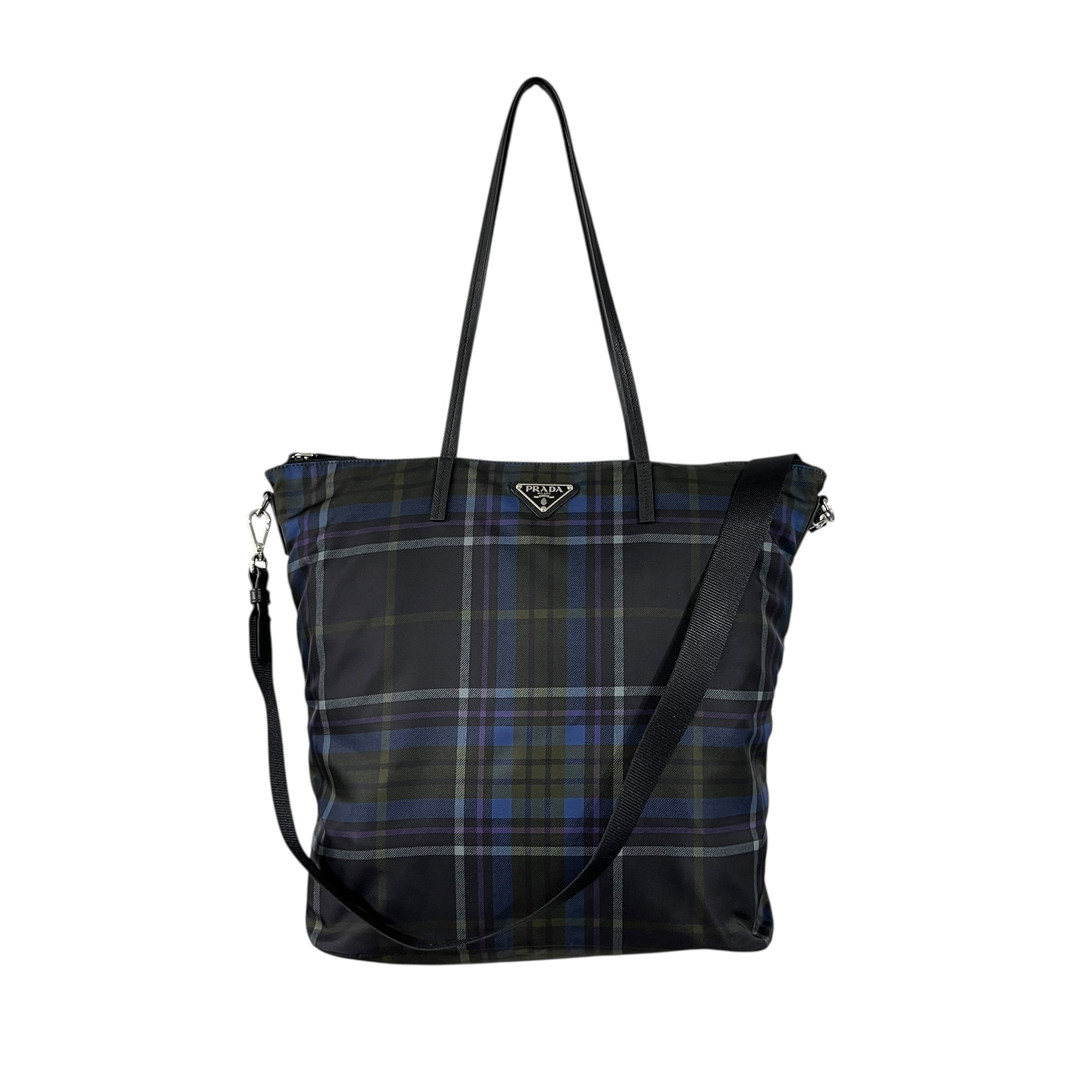 Shopper in Nylon e Saffiano