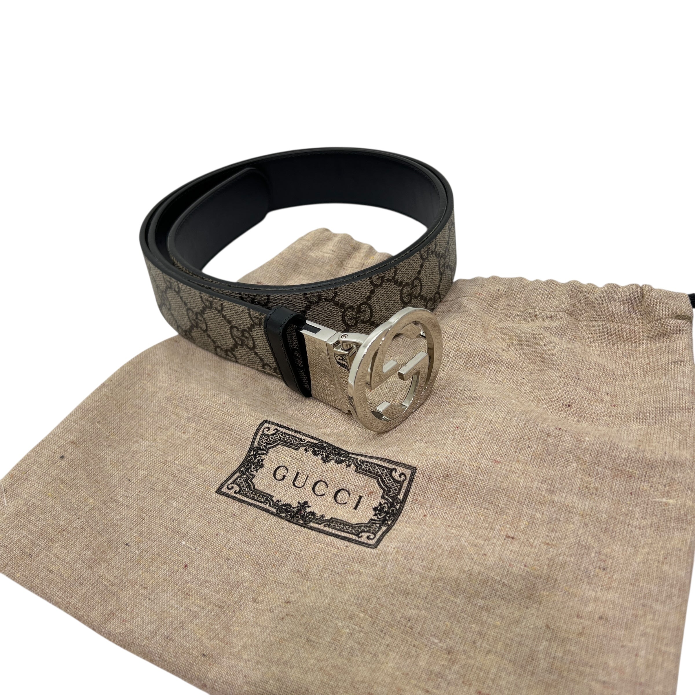 Cintura reversibile fibbia Incrocio GG taglia 115