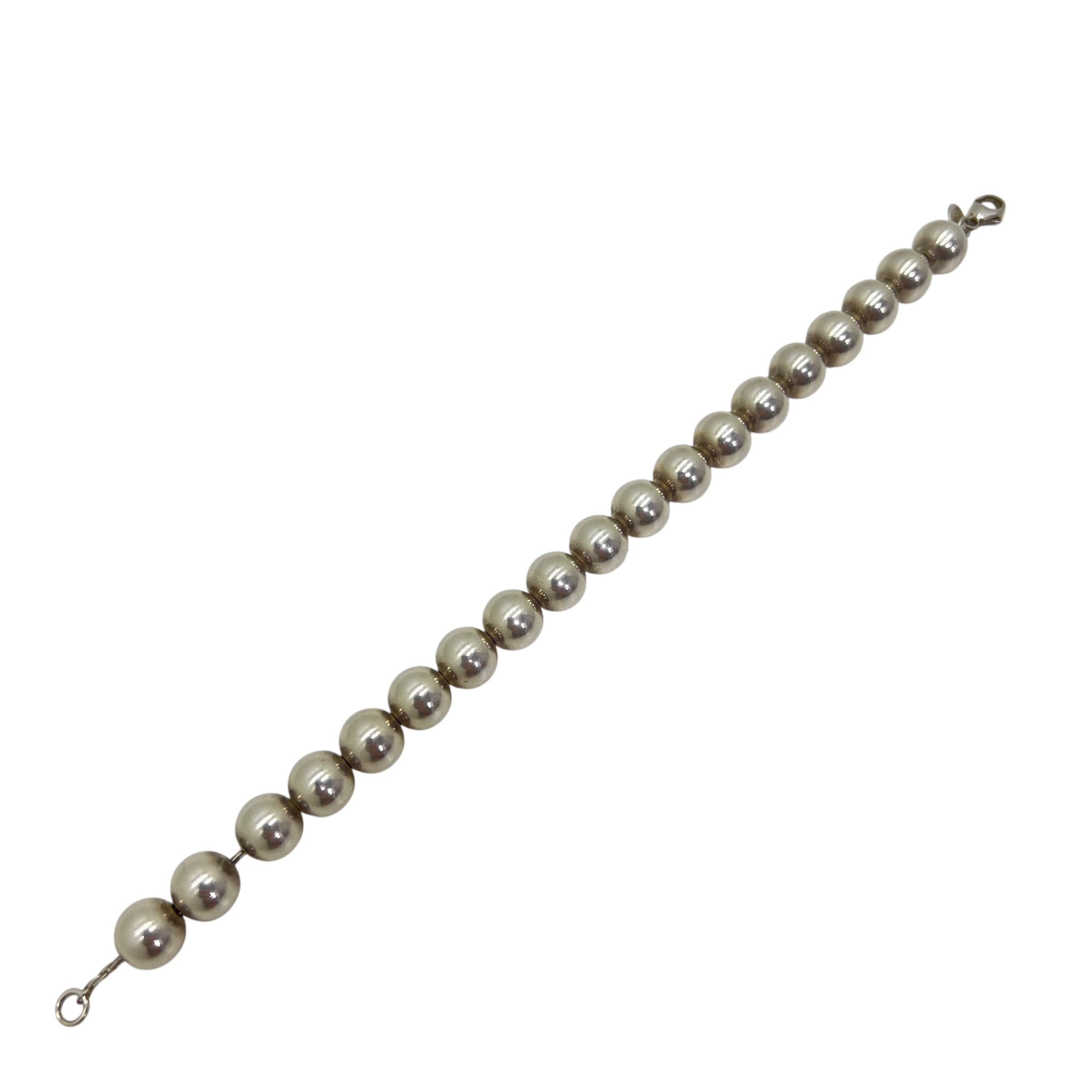 Bracciale Ball in argento 10 mm