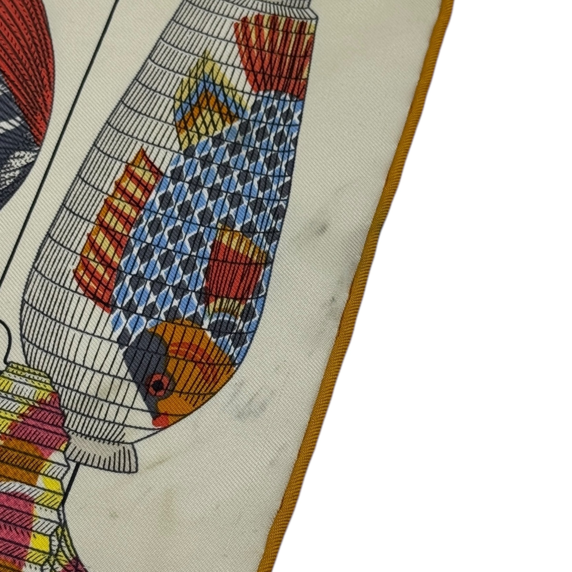 Foulard Lanternes Ballons & Cocardes 40