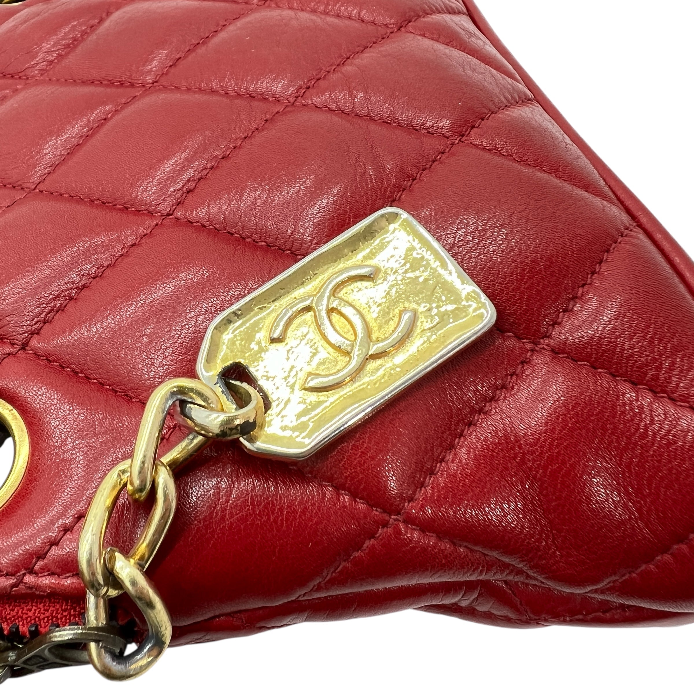 Mini borsa in agnello