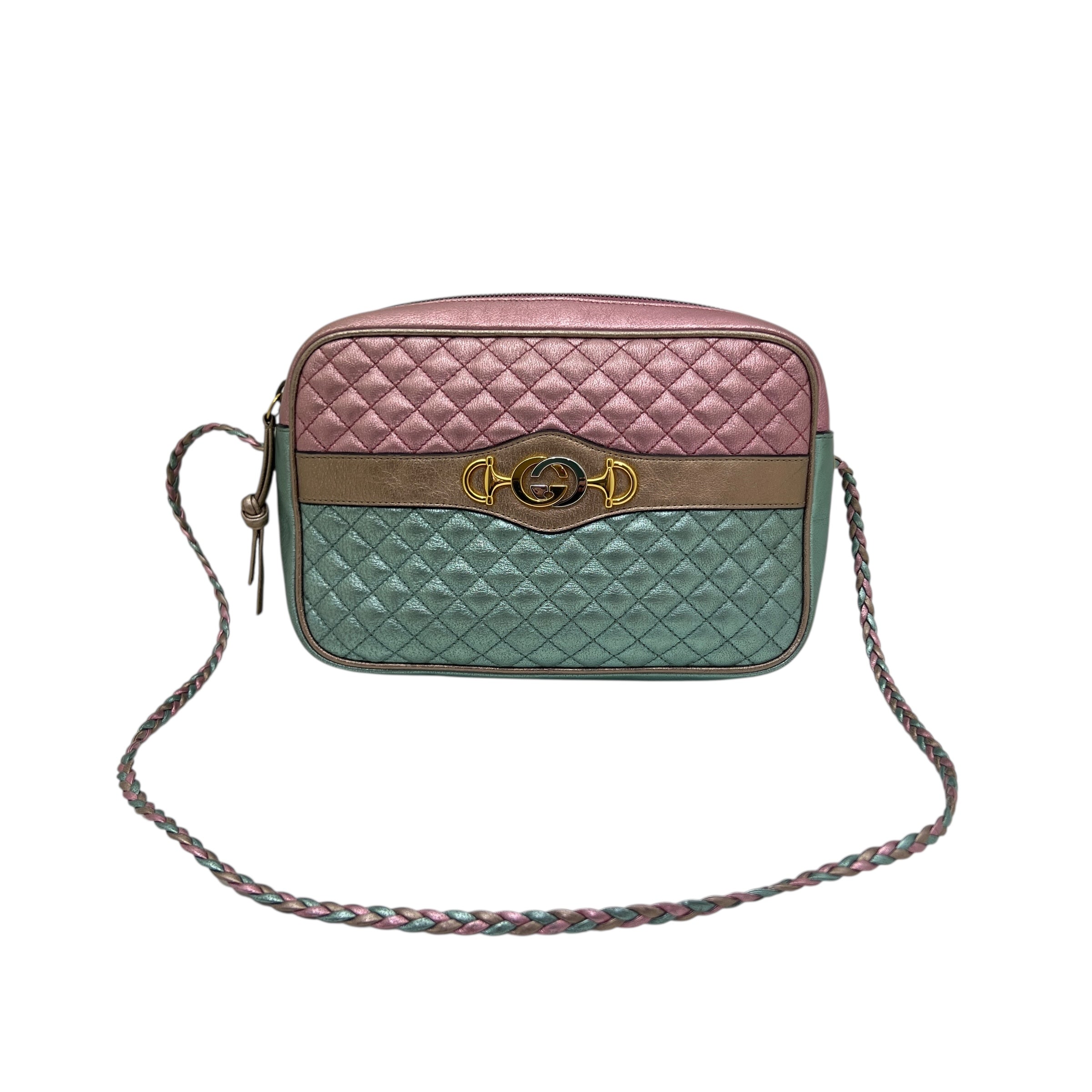 Zumi bicolore in pelle