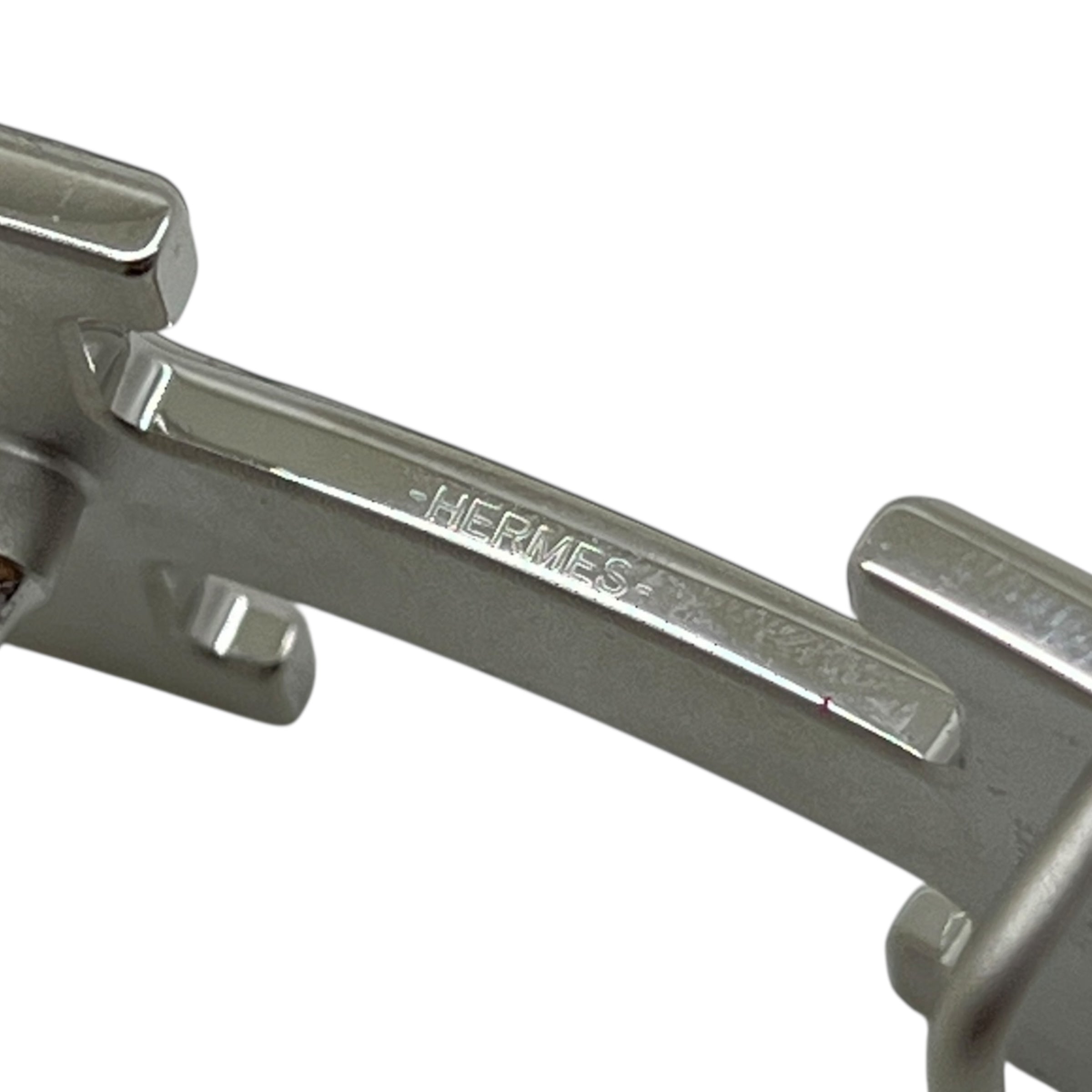 Hermès fibbia da cintura H piccola per cinture 24 mm
