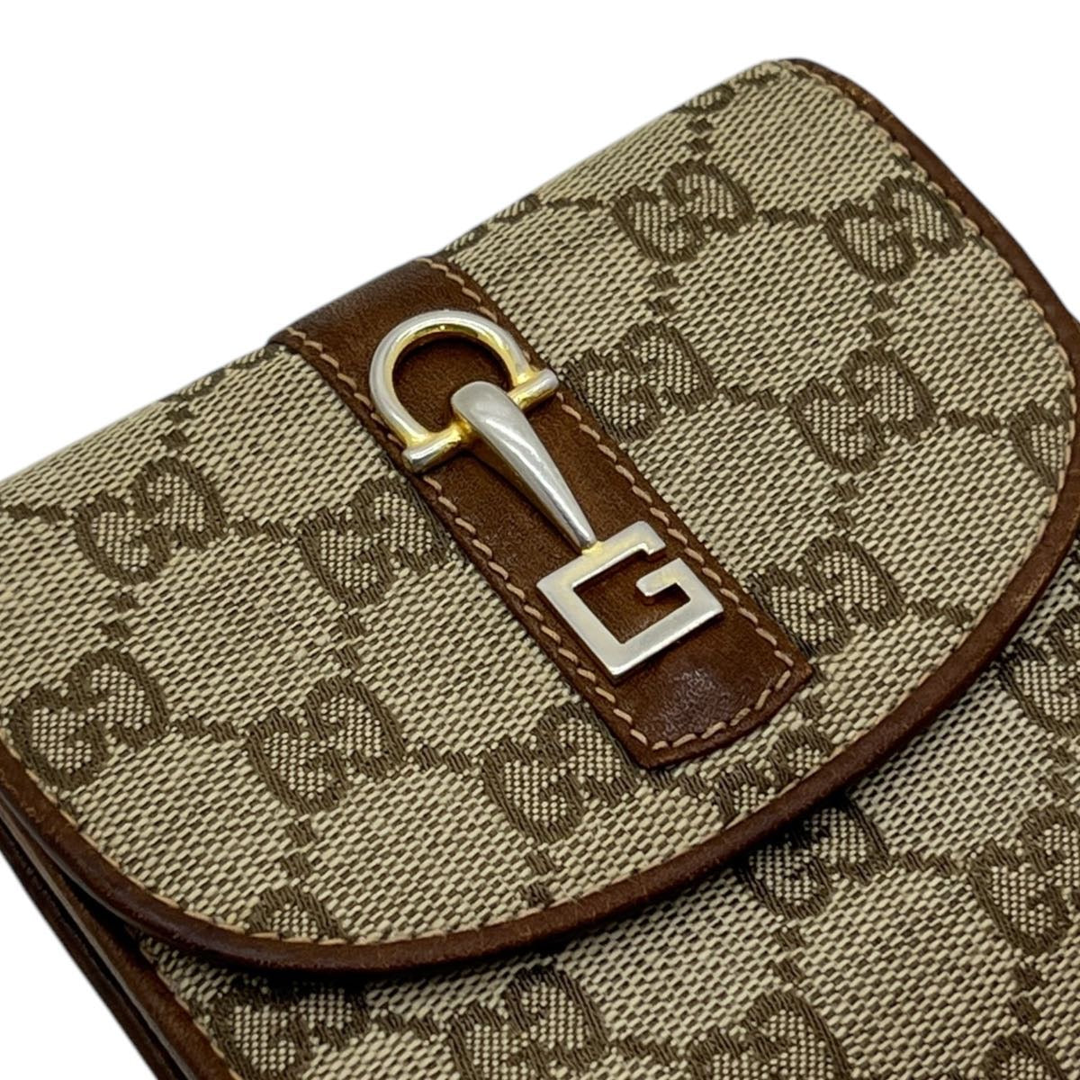 GUCCI PORTAFOGLIO VINTAGE IN TESSUTO GG