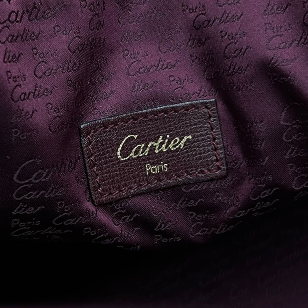 CARTIER TOTE BAG MUST DE CARTIER IN PELLE