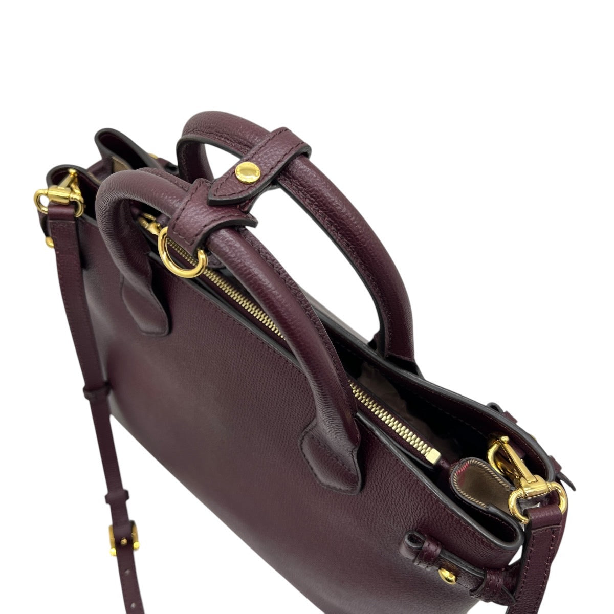 BURBERRY TOTE IN PELLE HOUSE CHECK