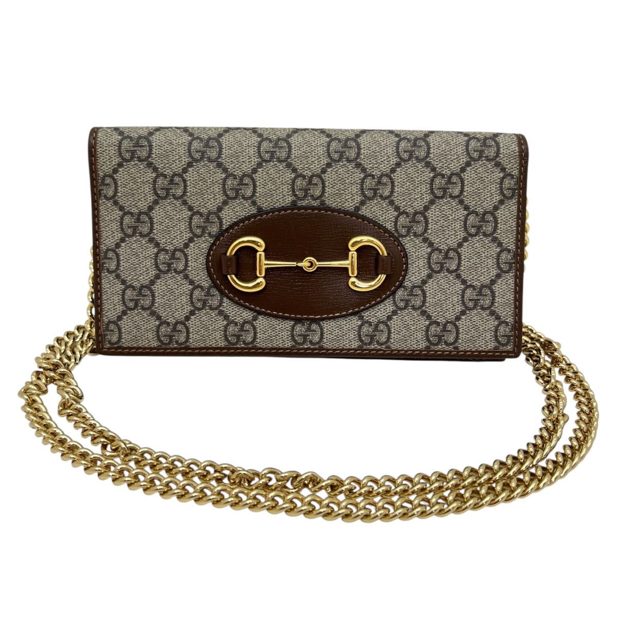 GUCCI PORTAFOGLIO HORSEBIT 1955 CON CATENA