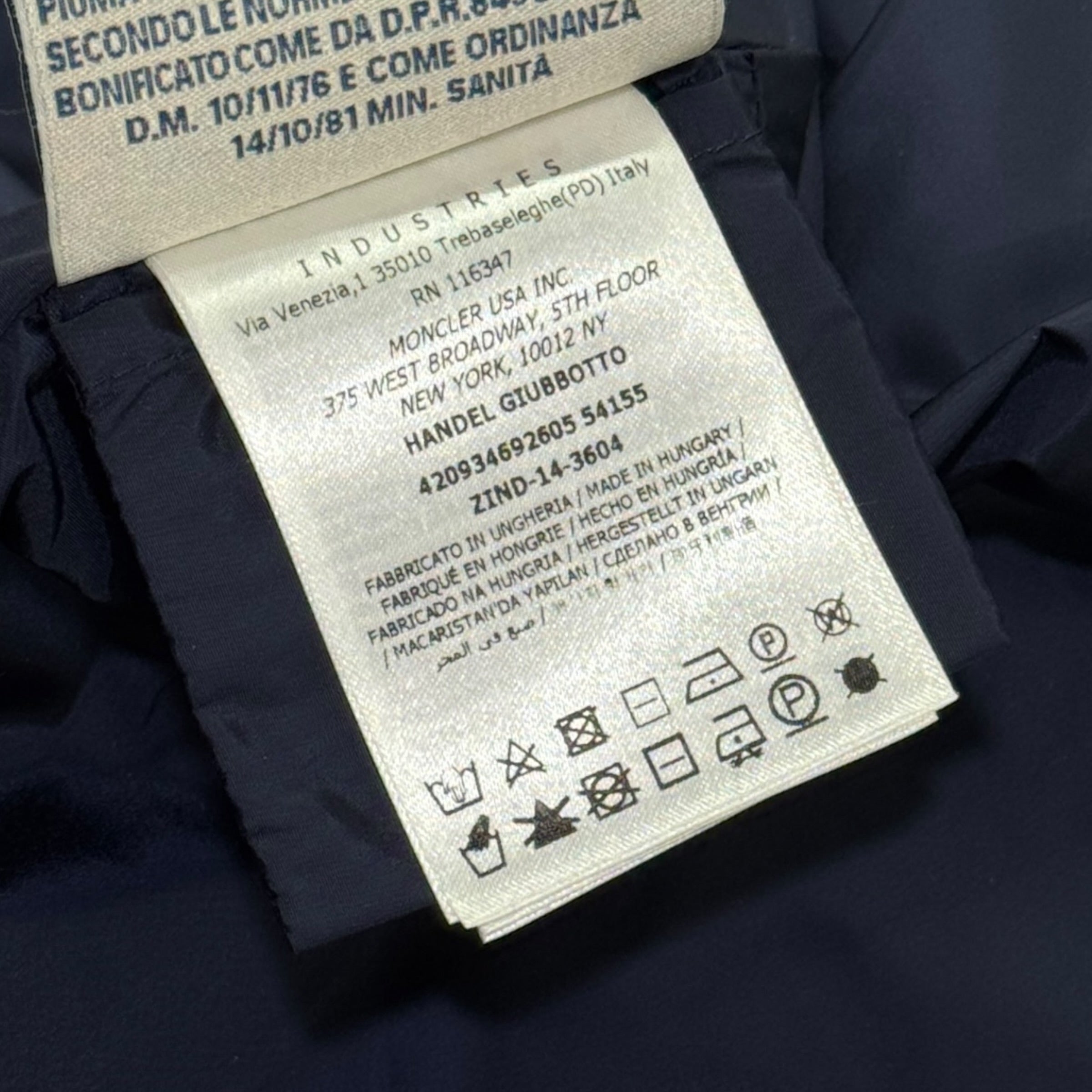 Piumino lungo da donna Handel taglia M