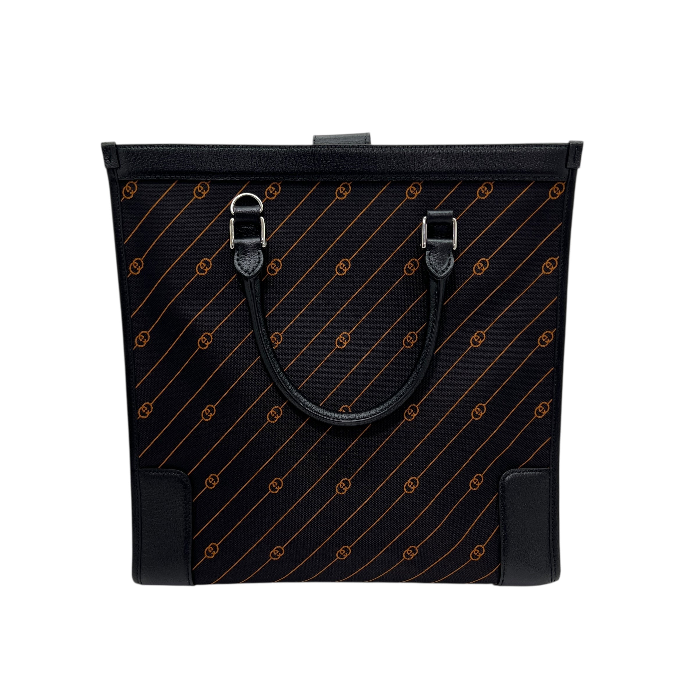 Interlocking Jacquard borsa shopping media