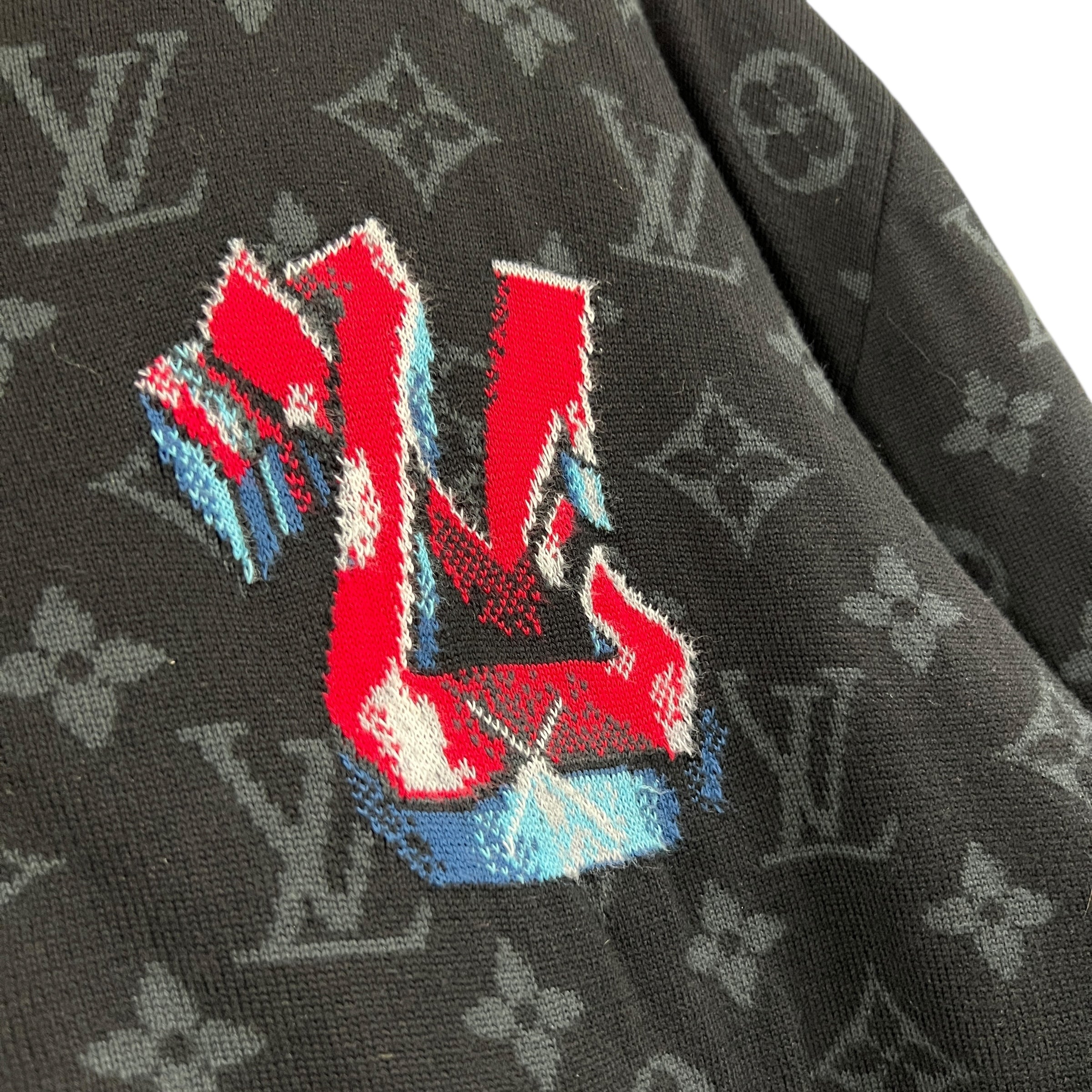 Giacca bomber Graffiti in cotone con zip taglia XL