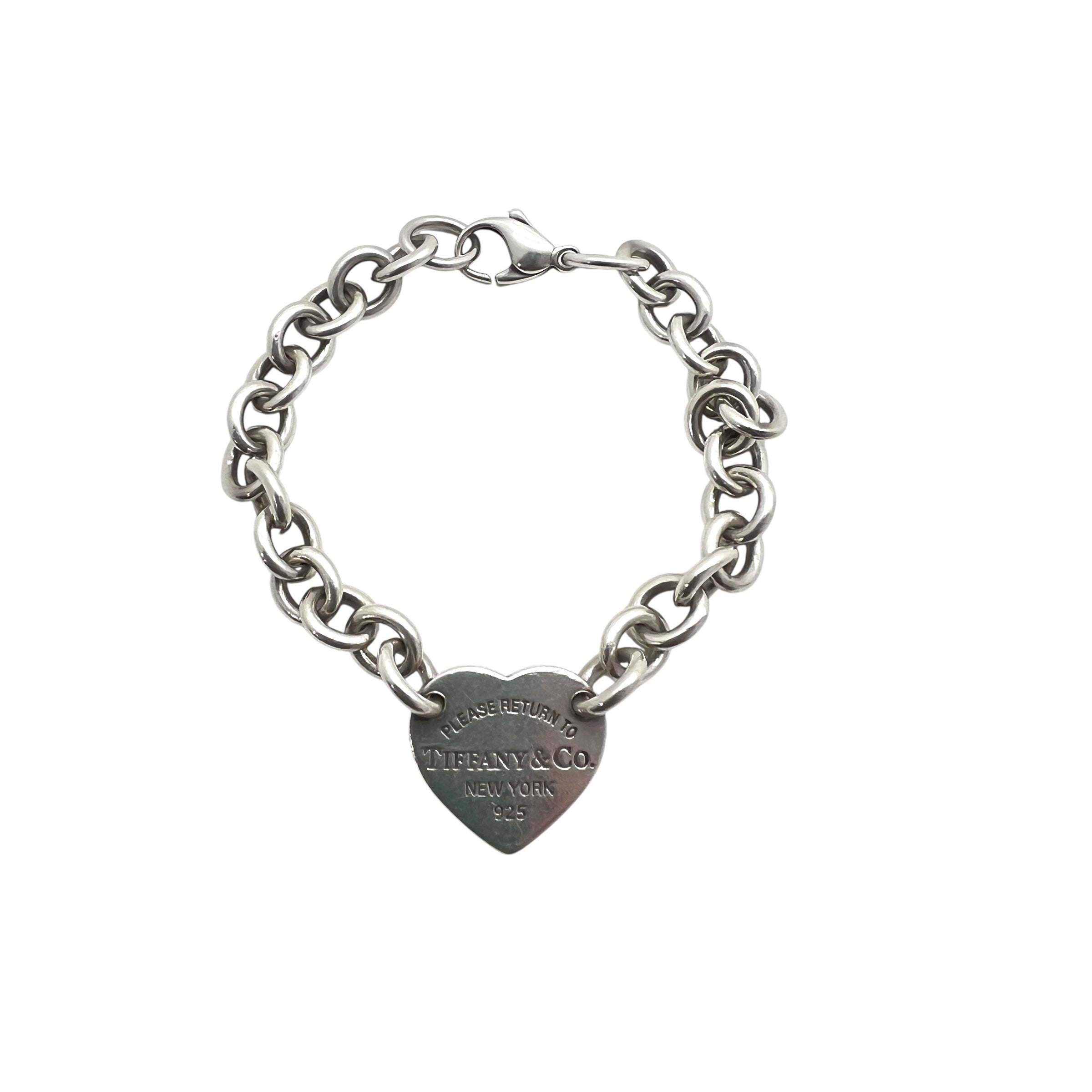 Bracciale Heart Tag in argento