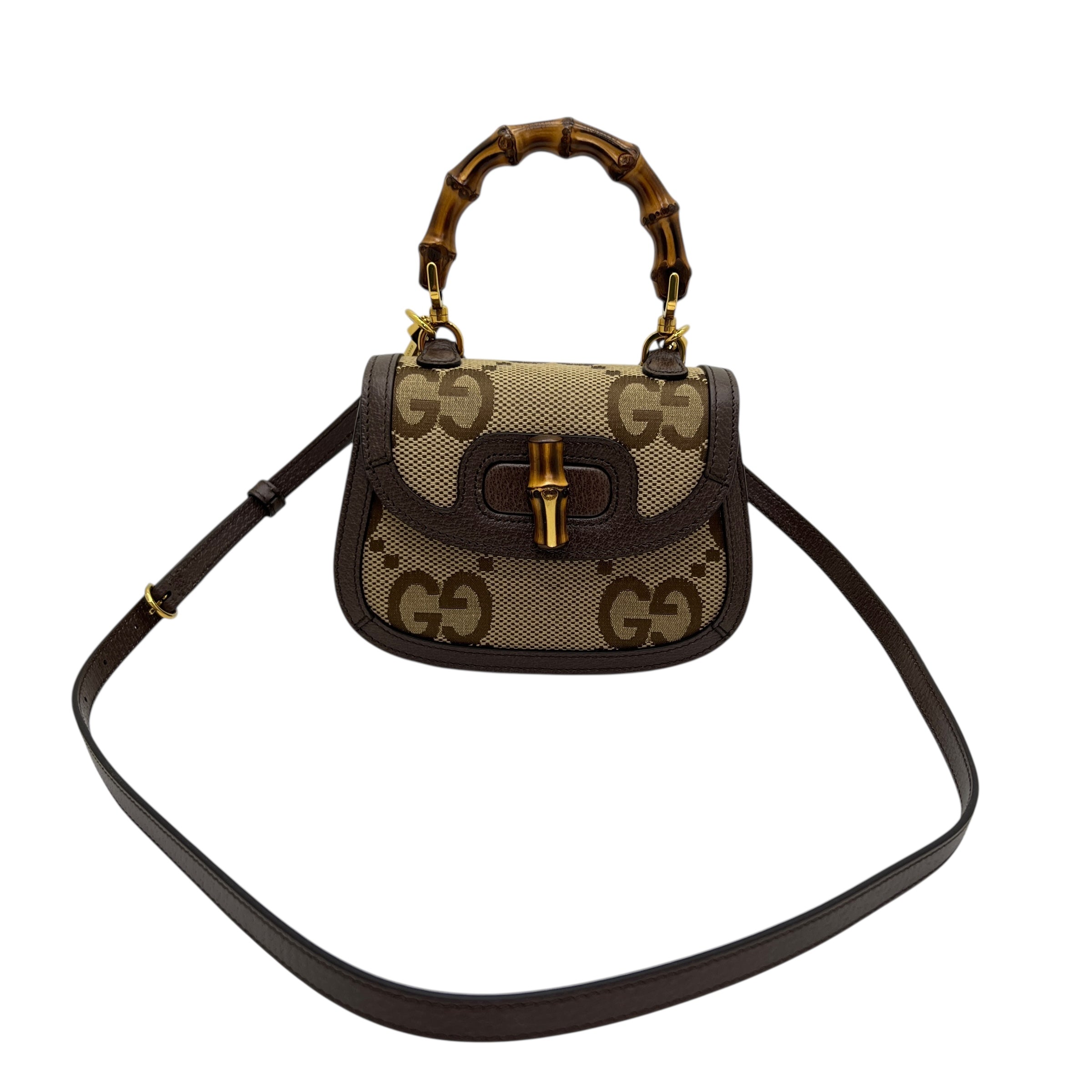 Mini Jumbo GG Bamboo (doppia tracolla)